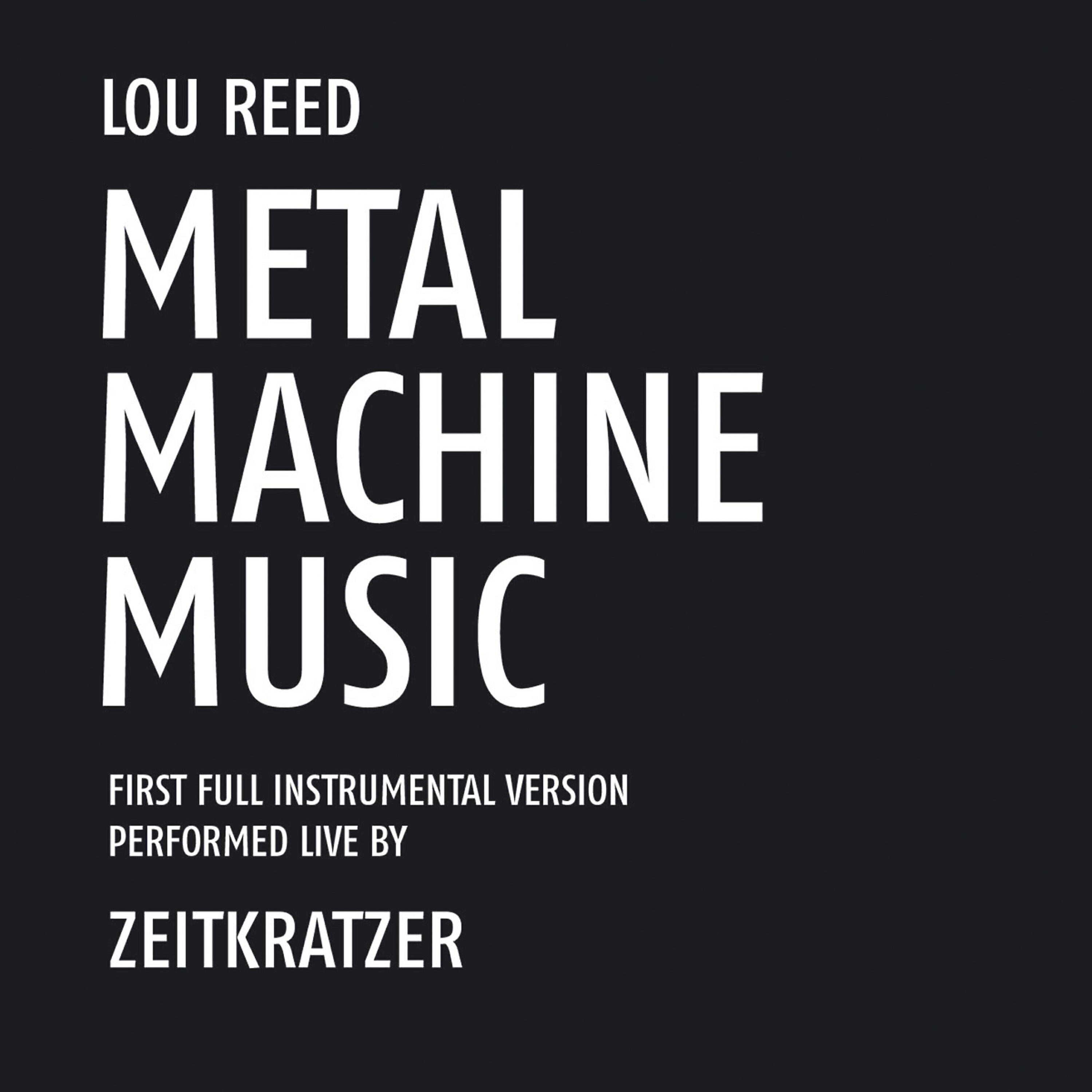 Релиз Lou Reed Metal Machine Music