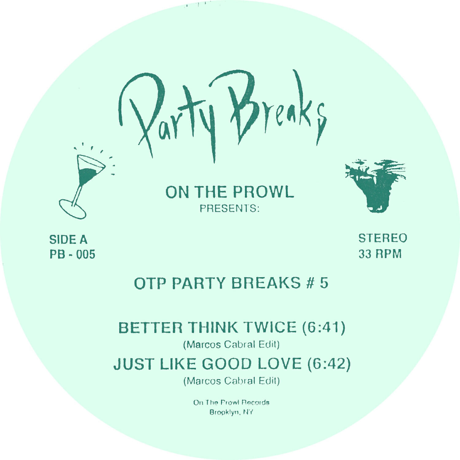 Релиз On the Prowl Presents: Otp Party Breaks #5