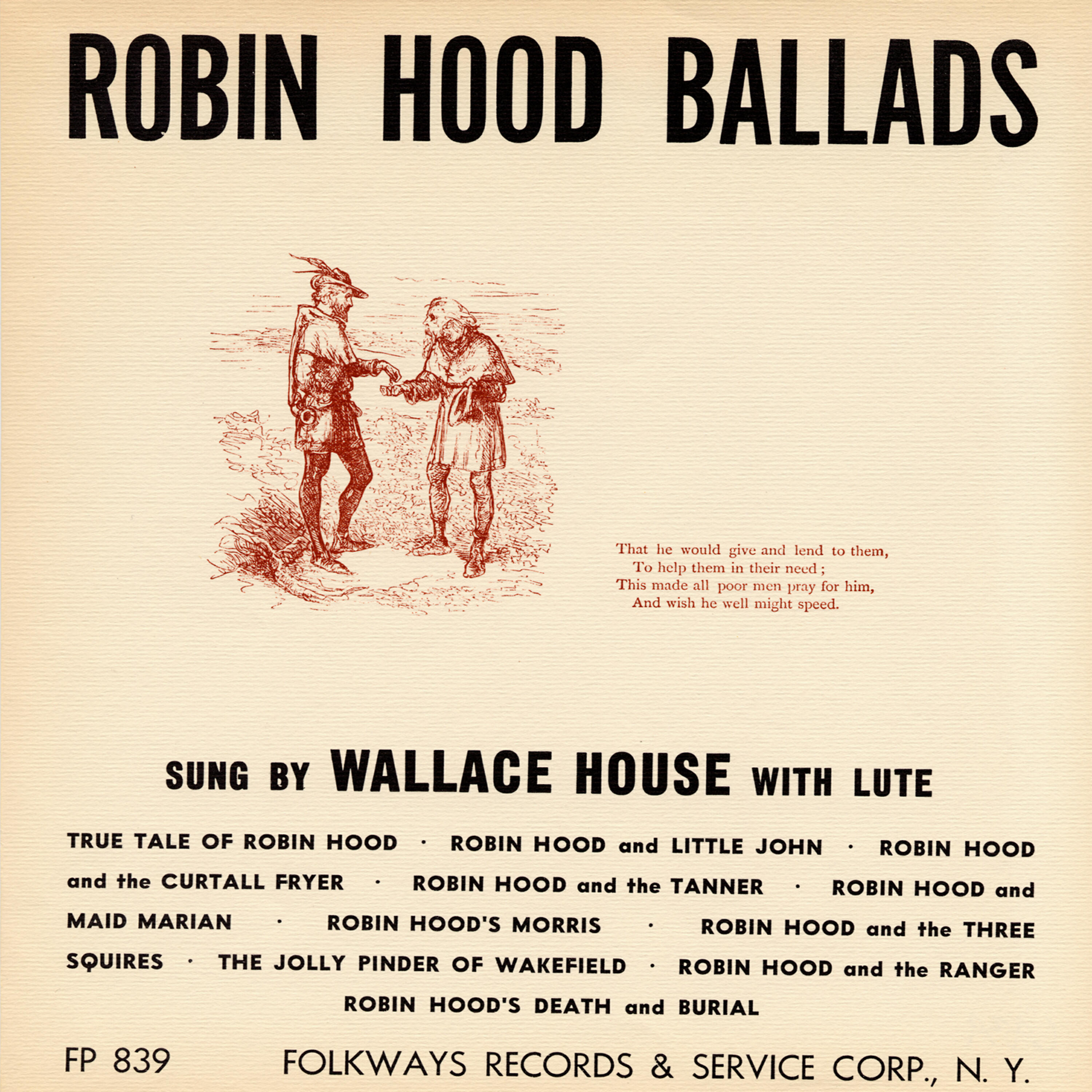 Релиз Robin Hood Ballads