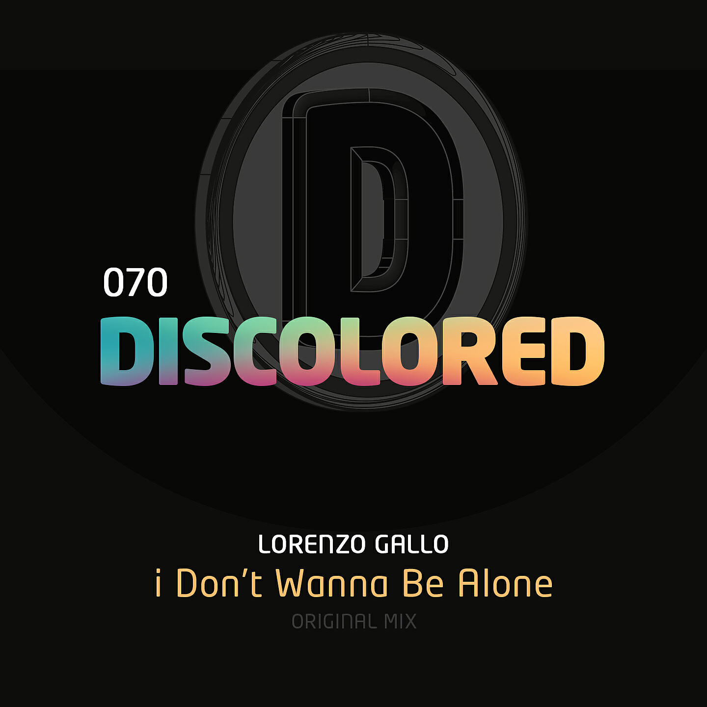 Релиз I Don't Wanna Be Alone