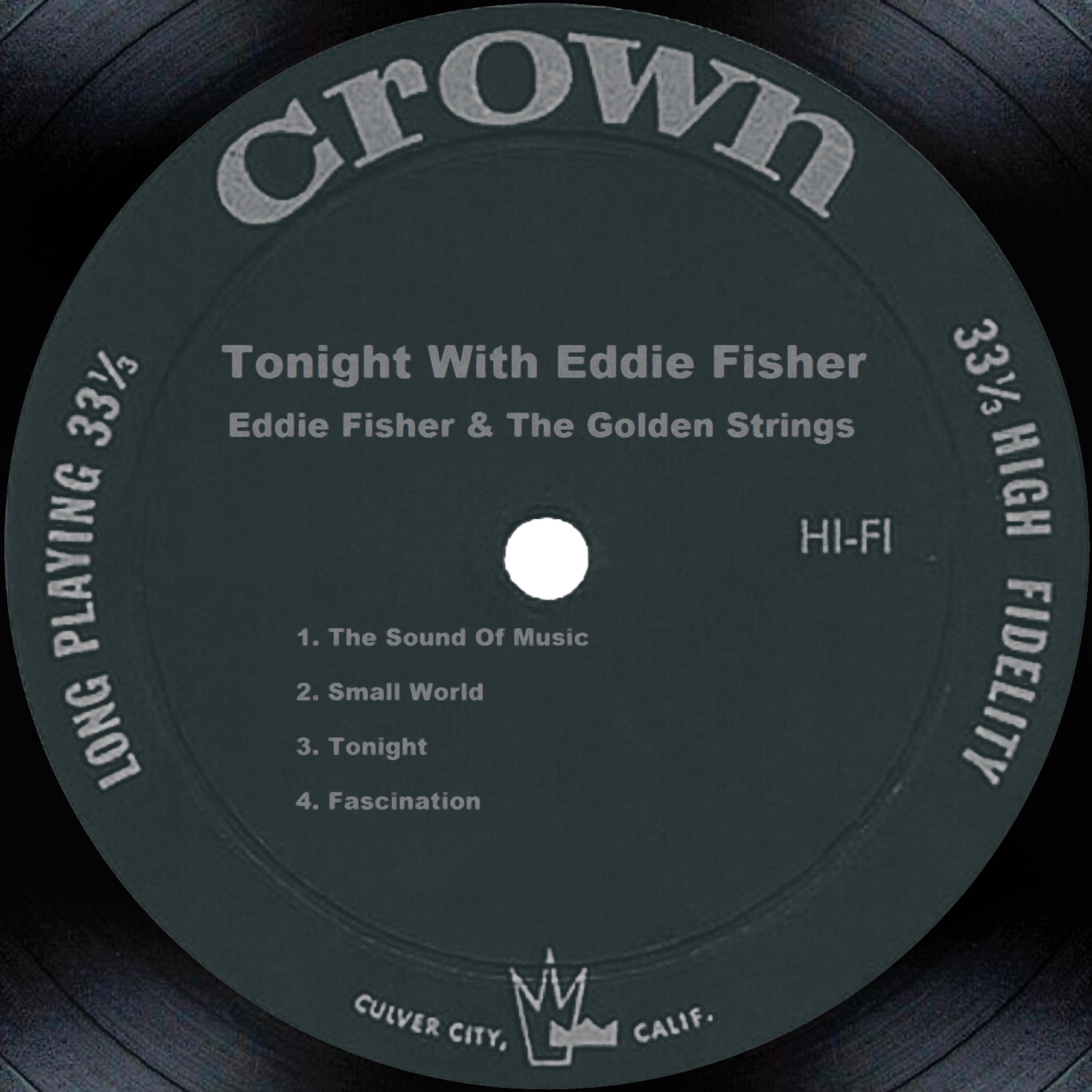 Релиз Tonight With Eddie Fisher