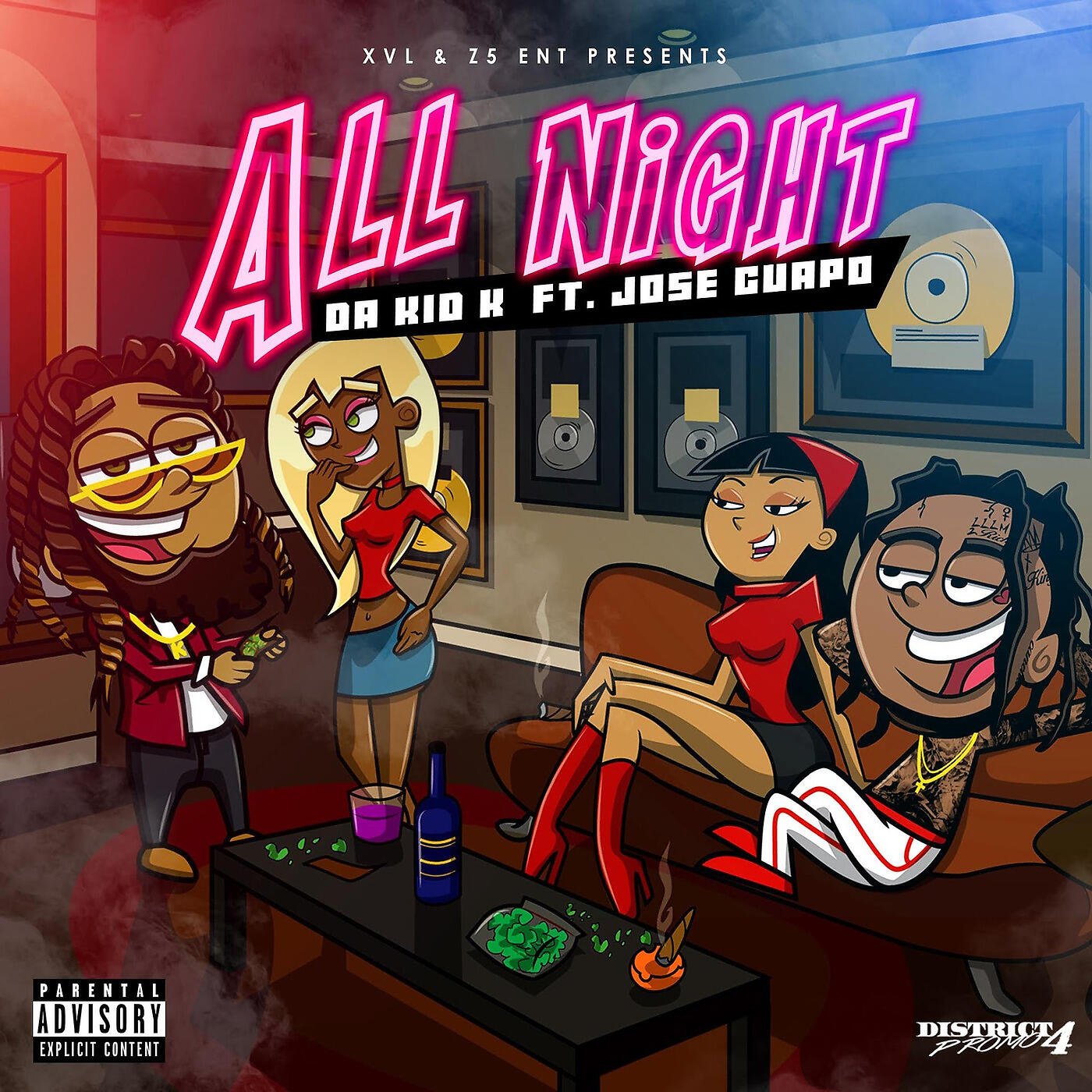 Релиз All Night