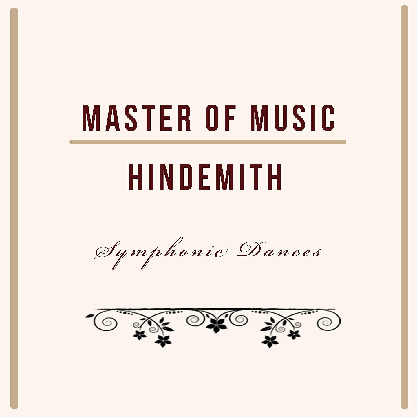 Релиз Master of Music, Hindemith - Symphonic Dances
