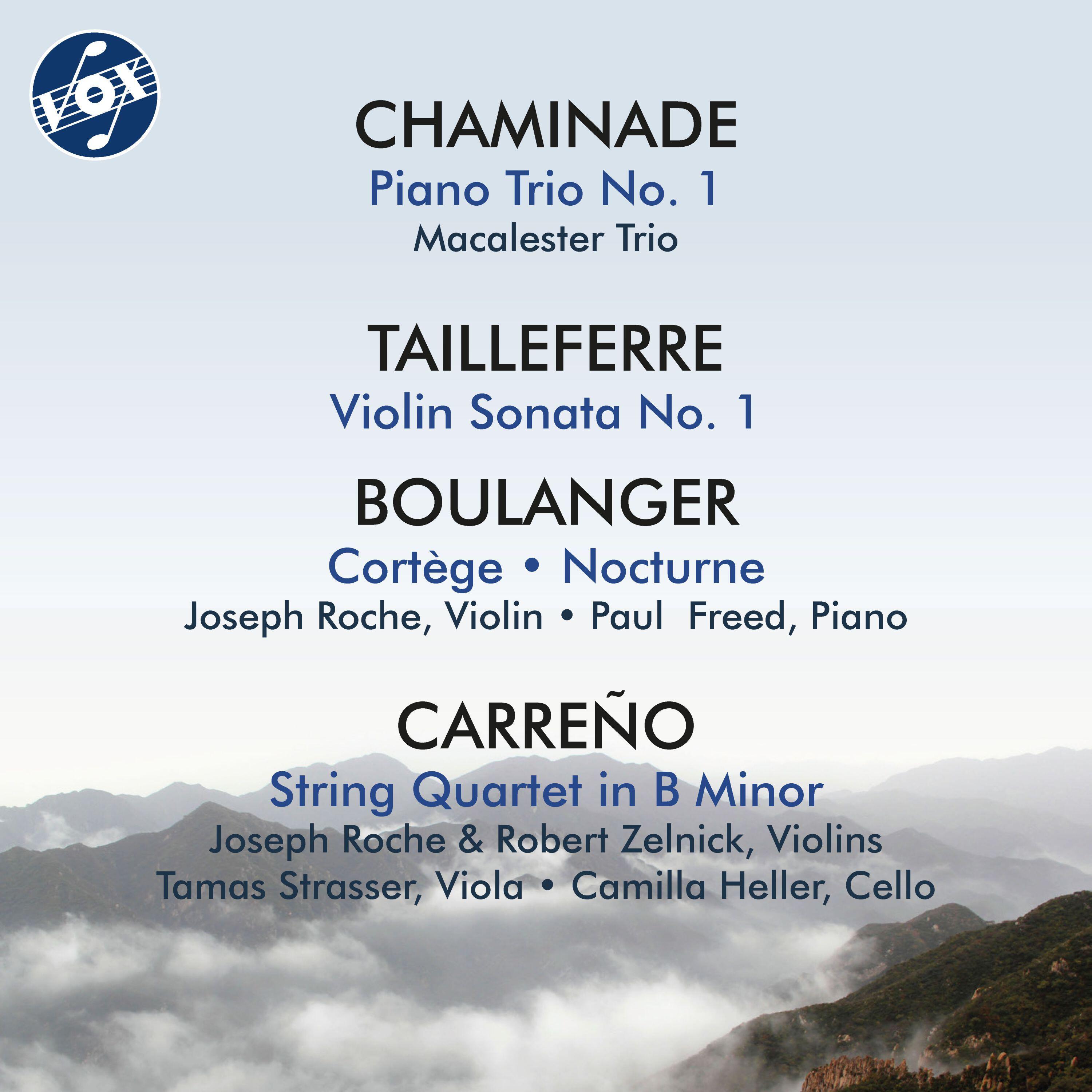 Релиз Chaminade, Tailleferre & Others: Chamber Works