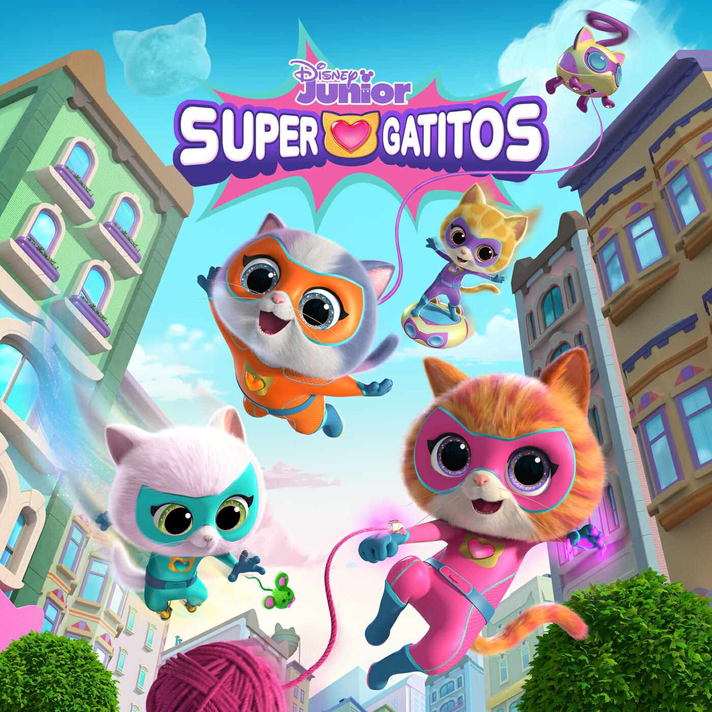 Релиз Supergatitos (La música de la serie de Disney Junior)