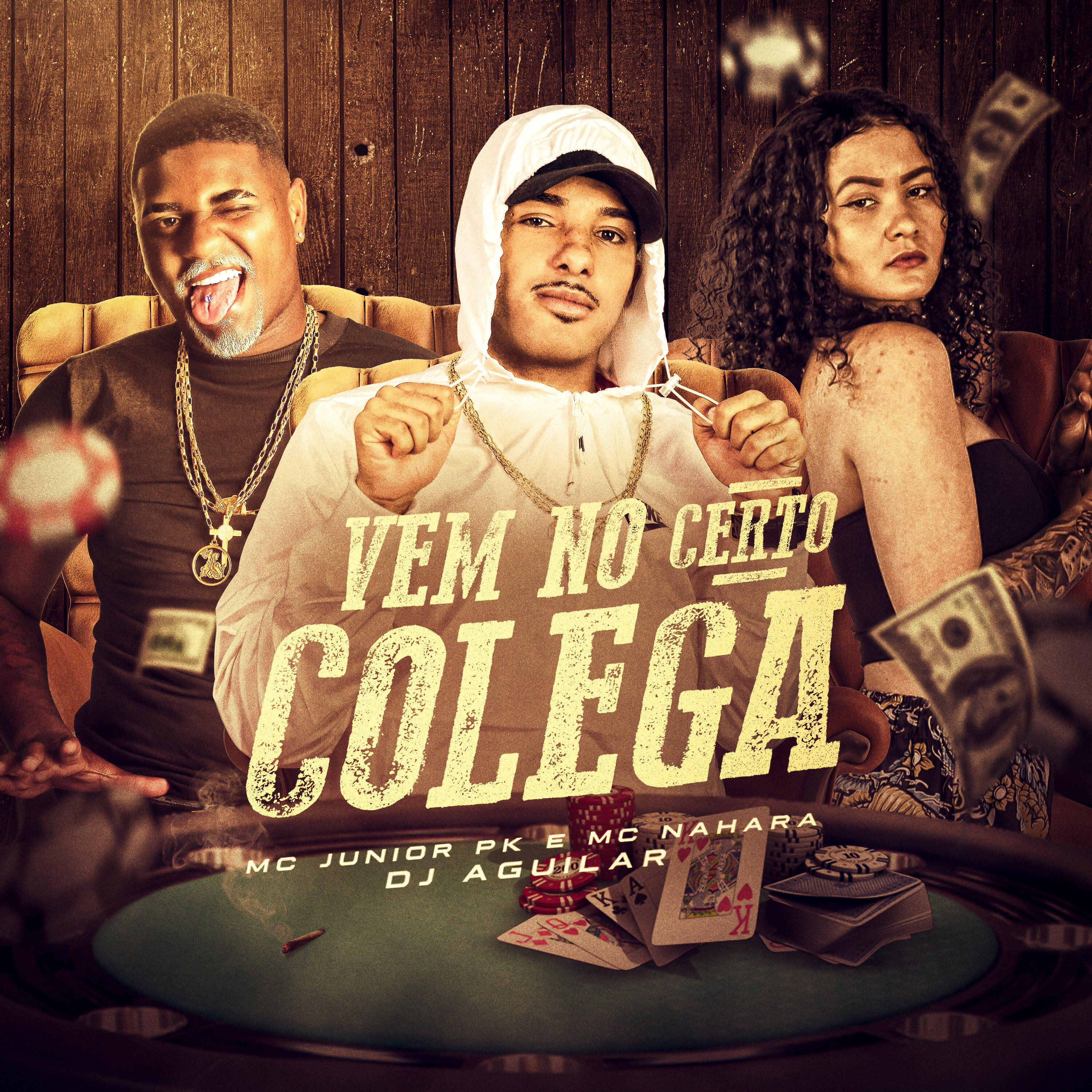 Скачать песню Mc Junior Pk, MC NAHARA, Dj Aguilar - Vem no Certo Colega бесплатно в MP3 для Android и iOS
