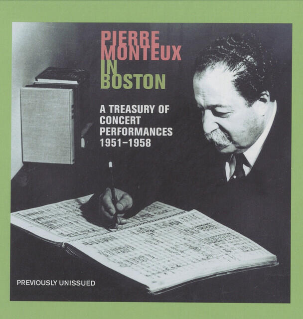 Релиз Pierre Monteux in Boston (1951-1958)
