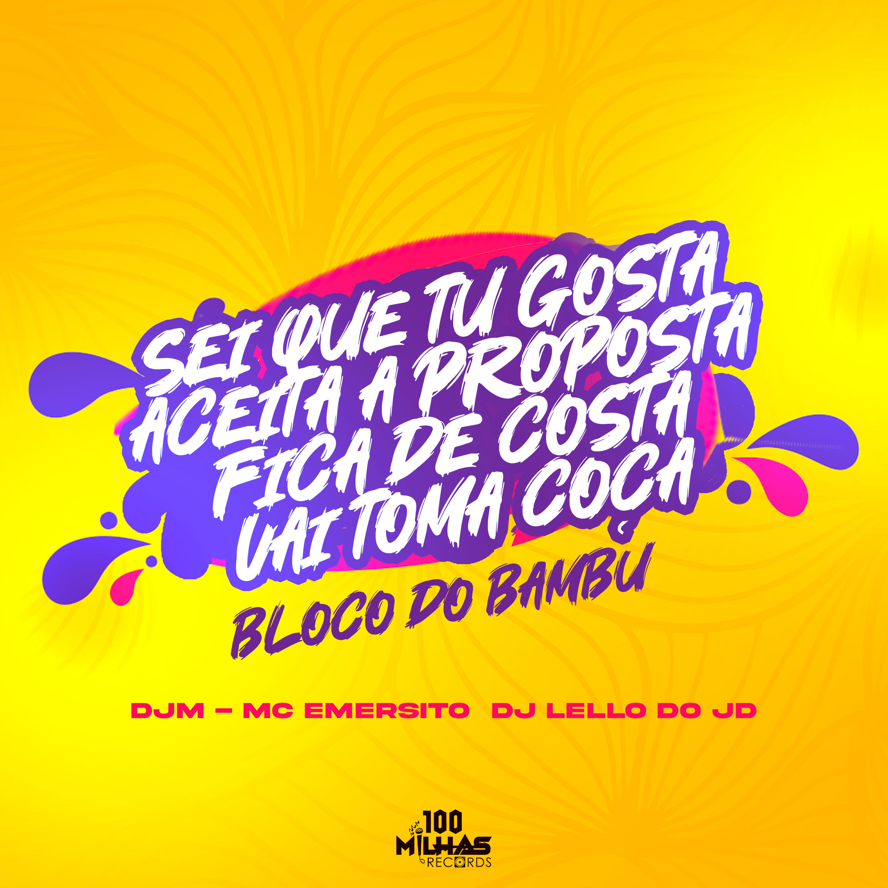 Релиз Sei Que Tu Gosta Aceita a Proposta Fica de Costa Vai Toma Coça - Bloco do Bambu
