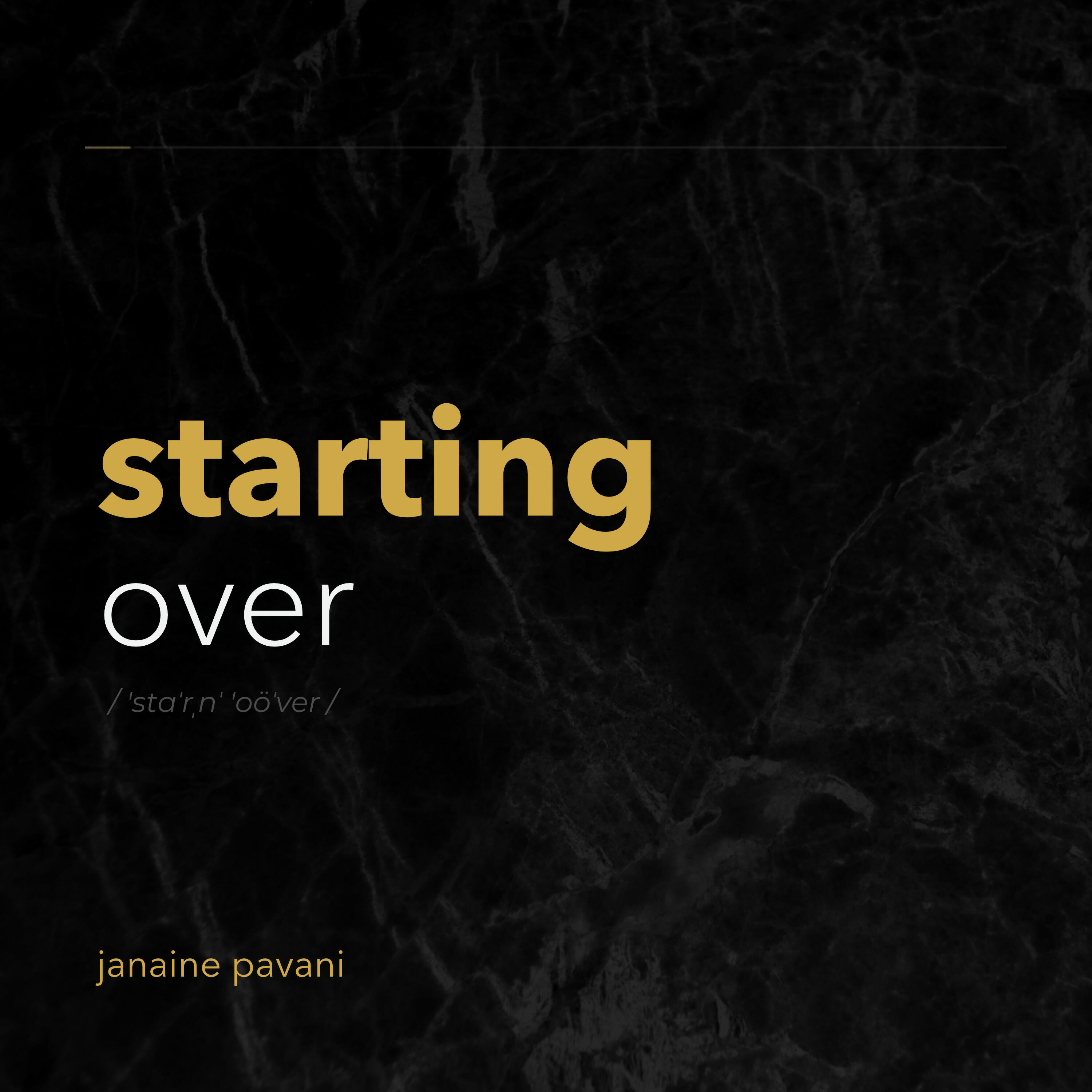 Релиз Starting Over