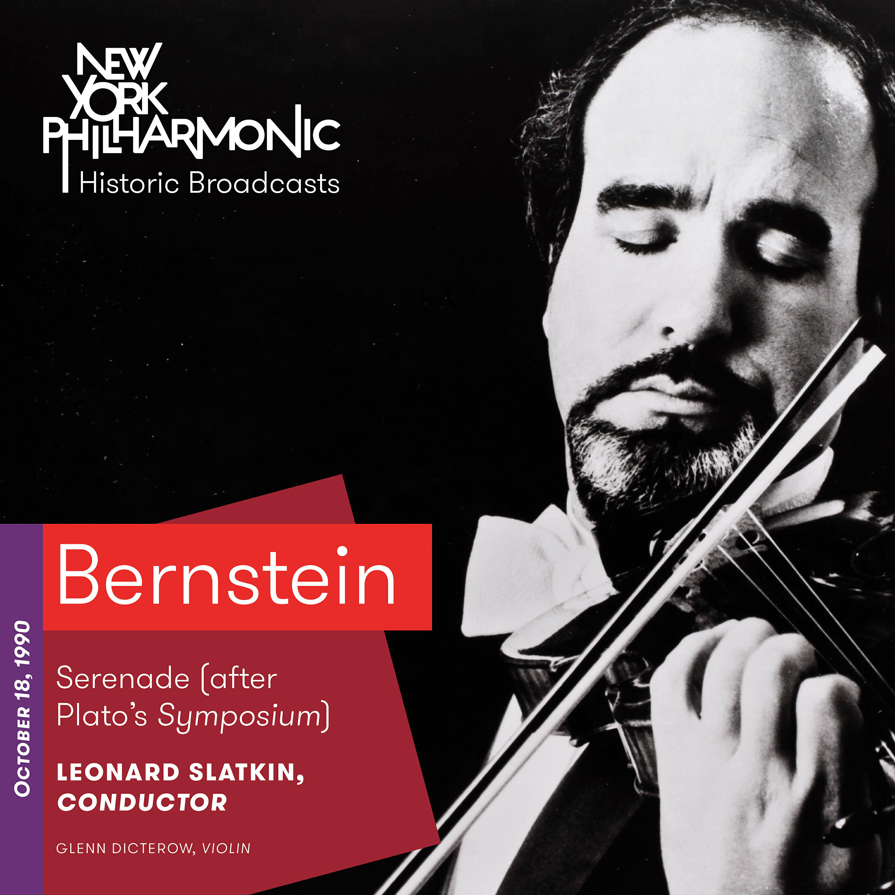 Релиз Bernstein: Serenade (after Plato's Symposium) (Recorded 1990)