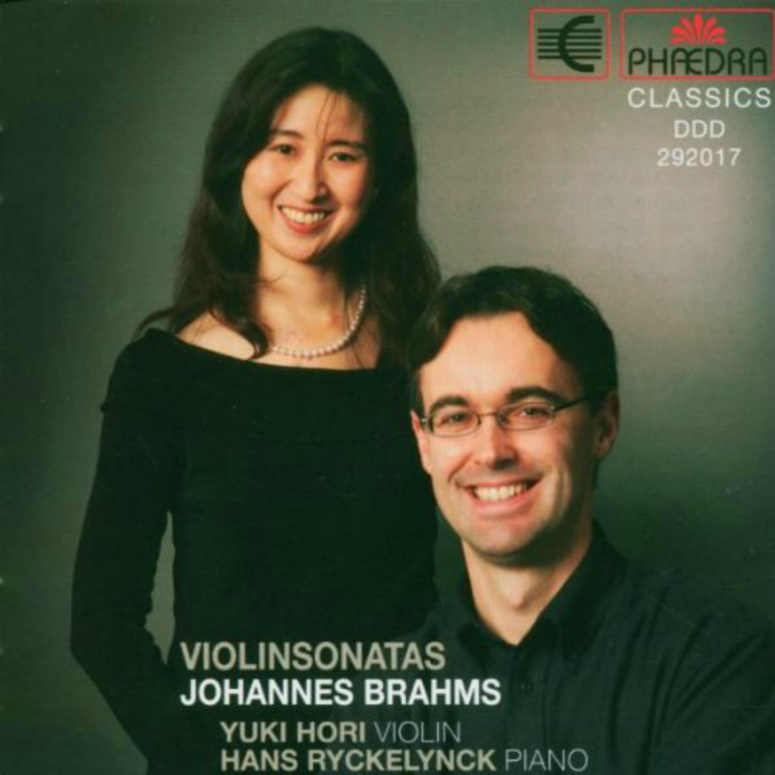 Релиз Brahms: Violin Sonatas
