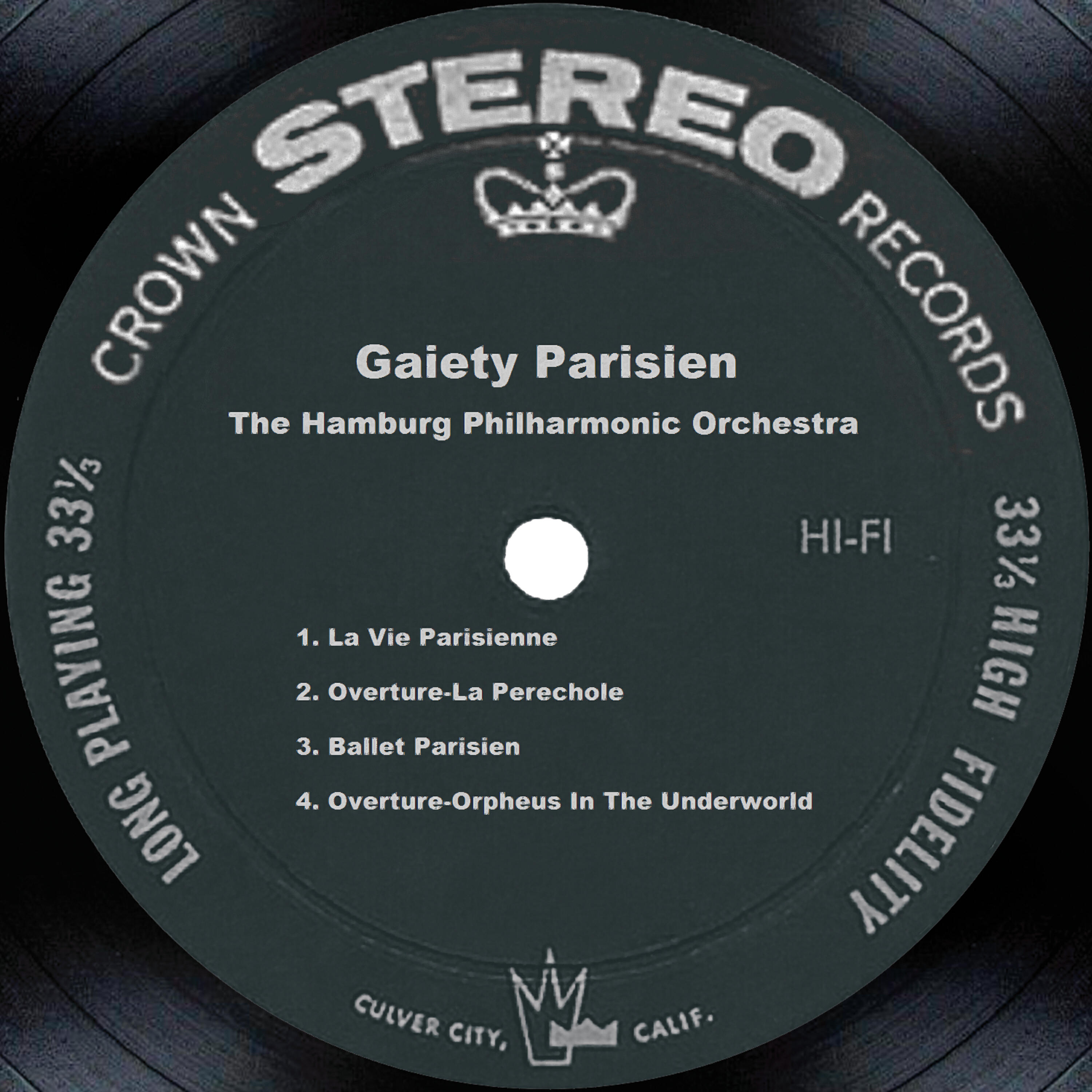 Релиз Gaiety Parisien