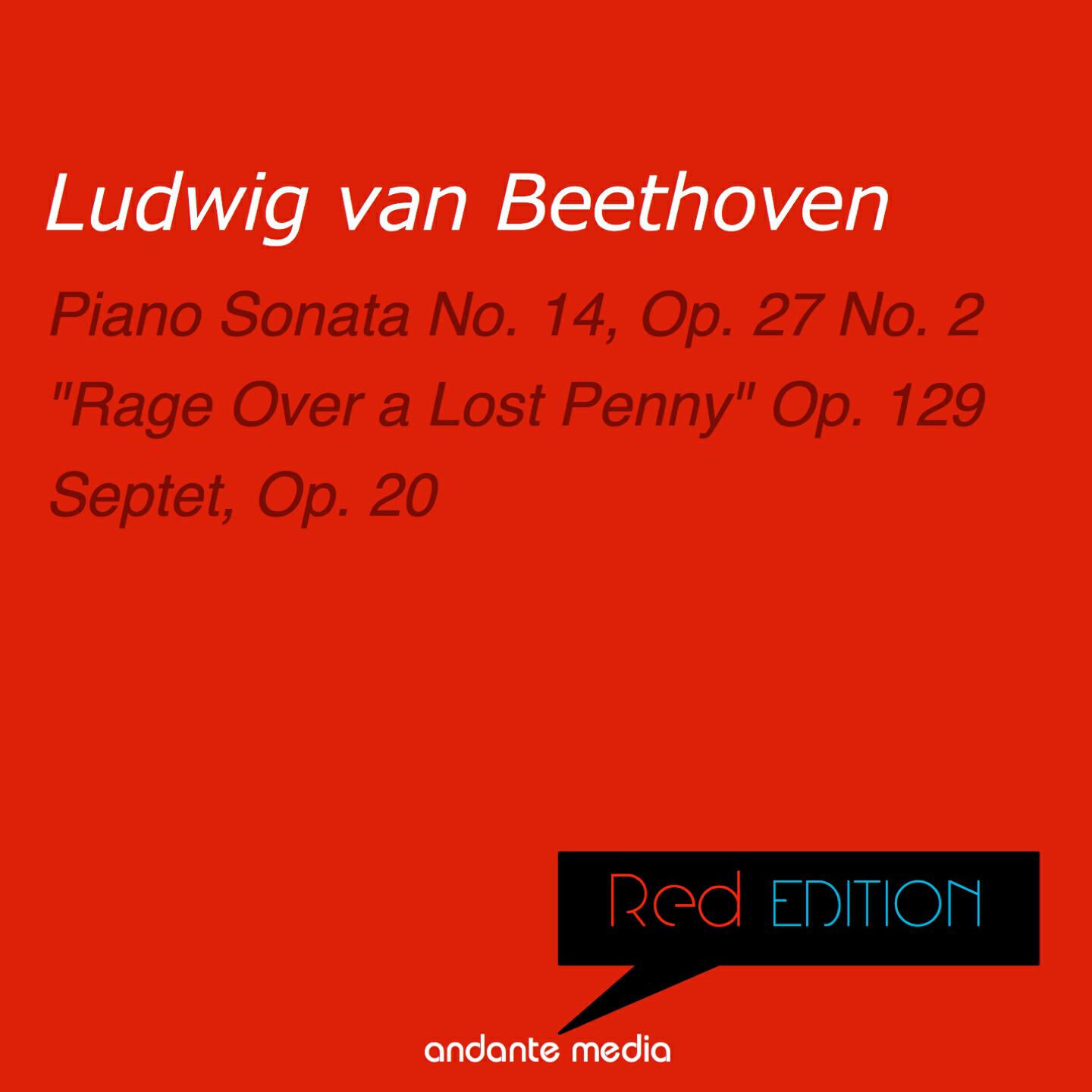 Релиз Red Edition - Beethoven: "Moonlight Sonata" & Septet, Op. 20