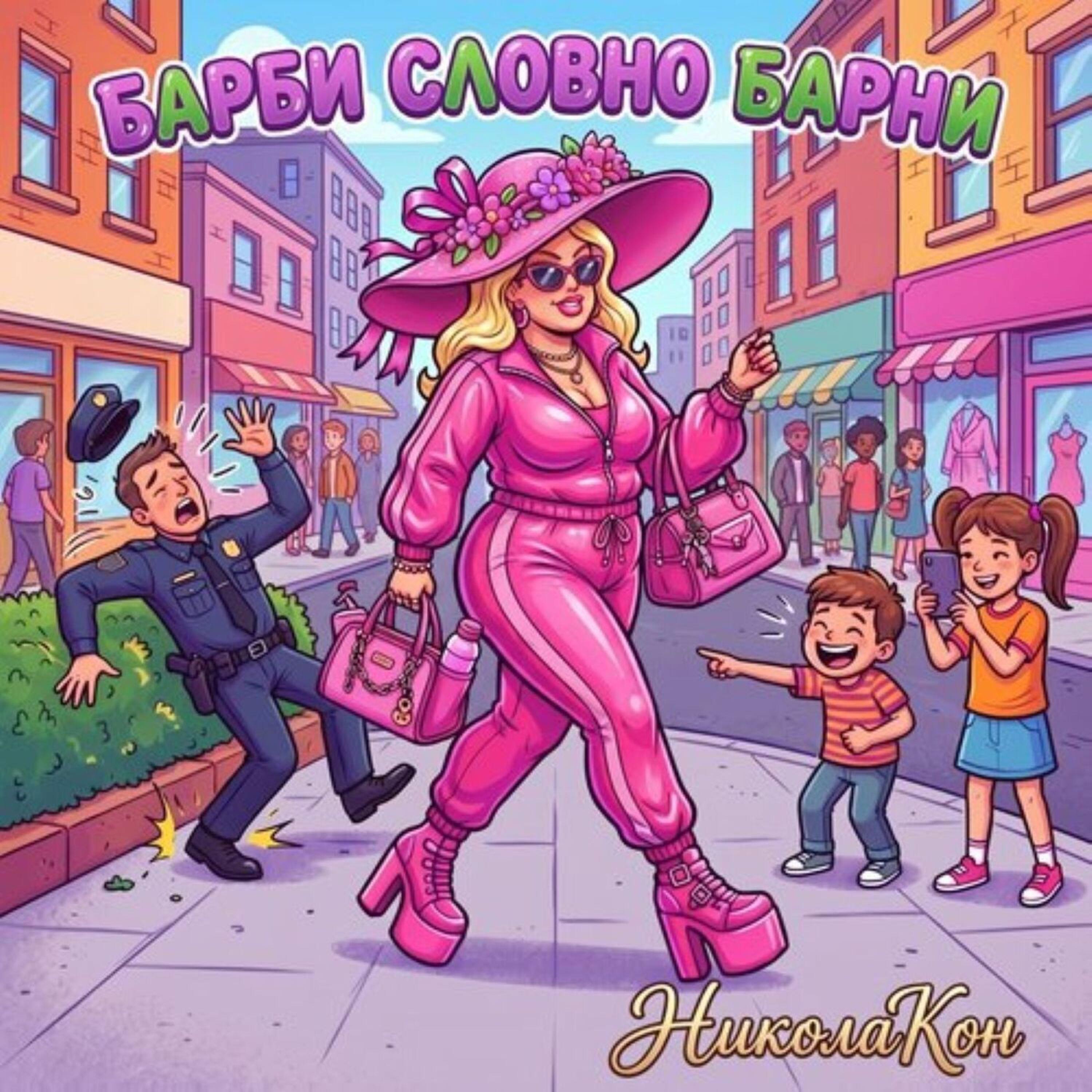 Релиз Барби словно Барни