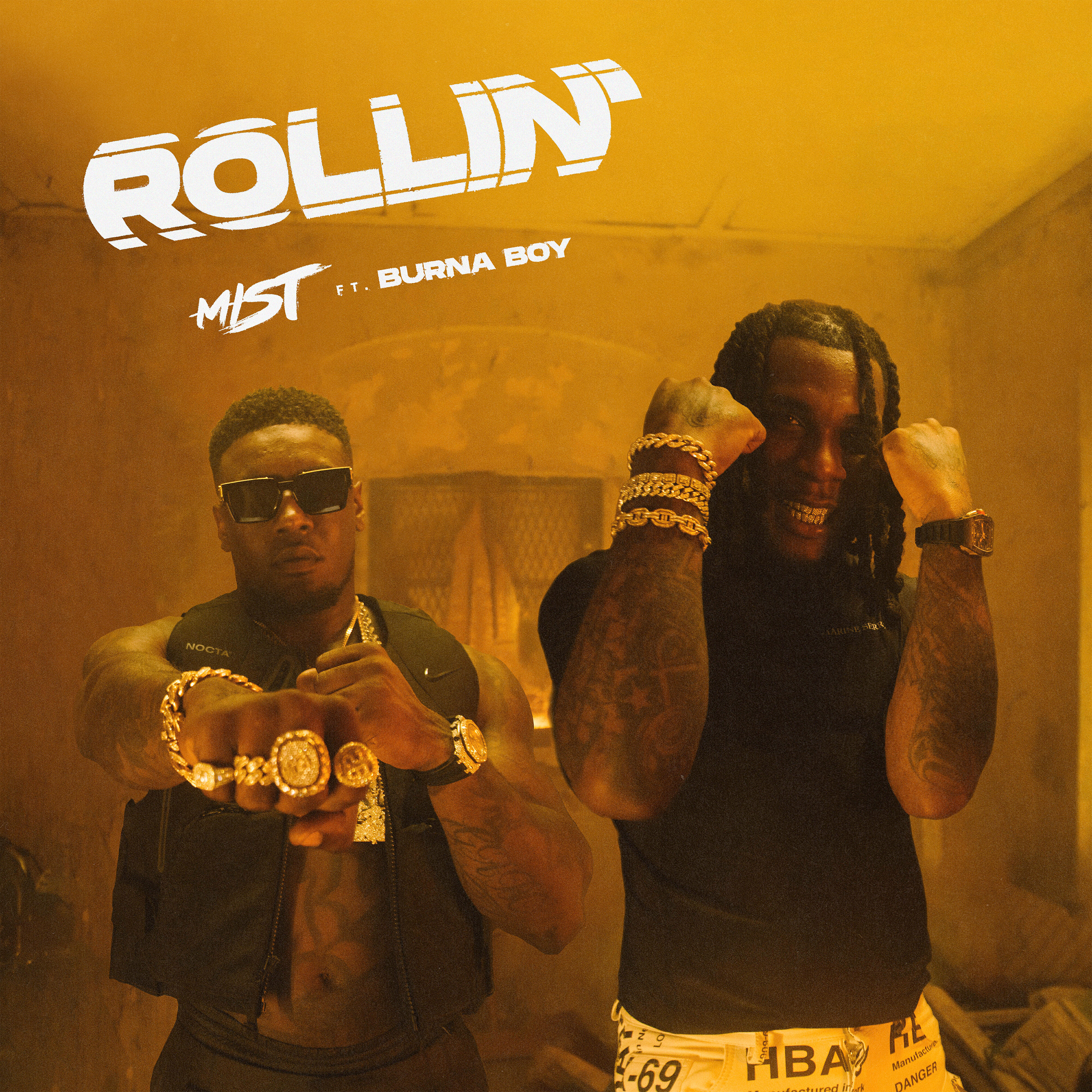 Постер альбома Rollin' (feat. Burna Boy)
