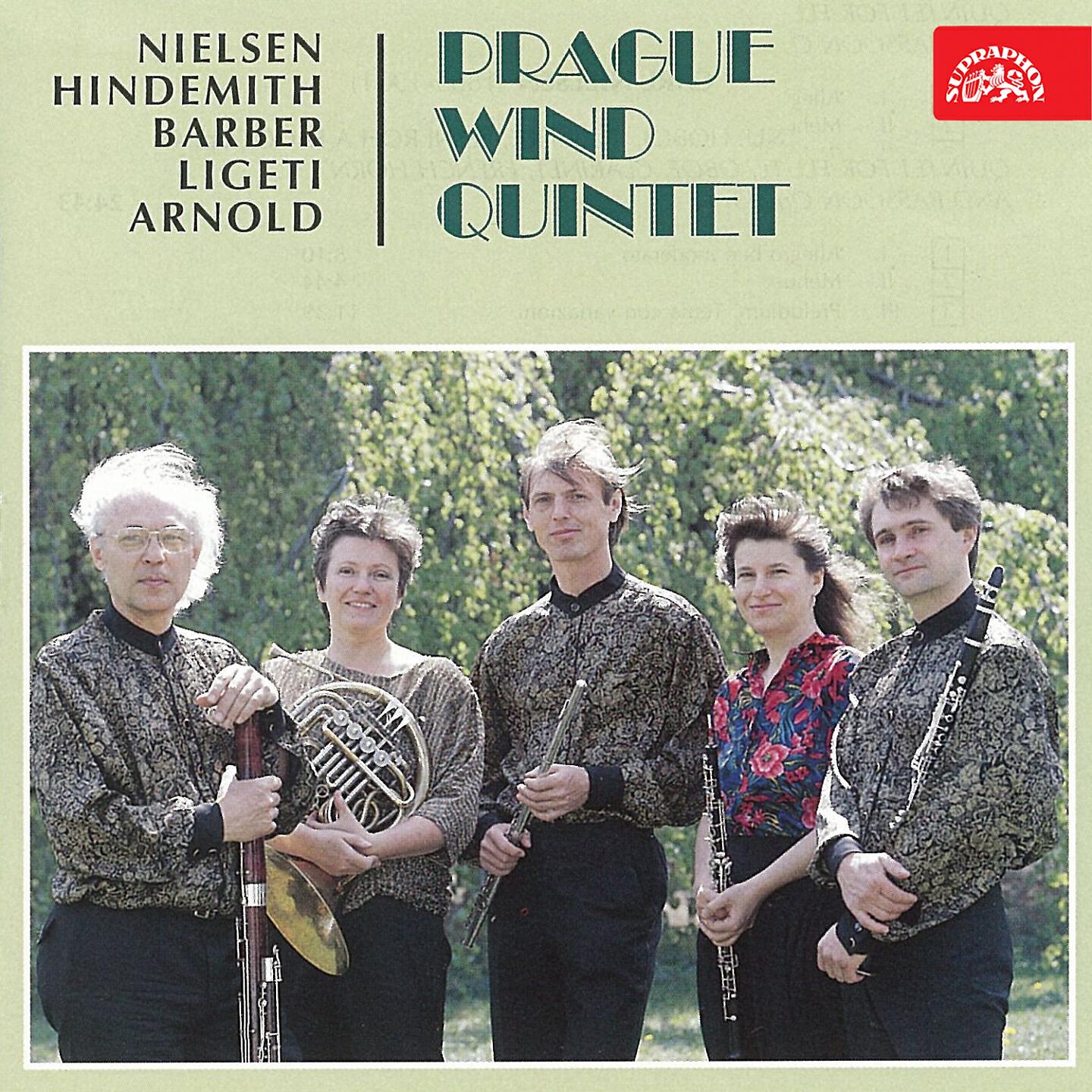 Релиз Nielsen, Hindemith, Barber, Ligeti, Arnold: Prague Wind Quintet