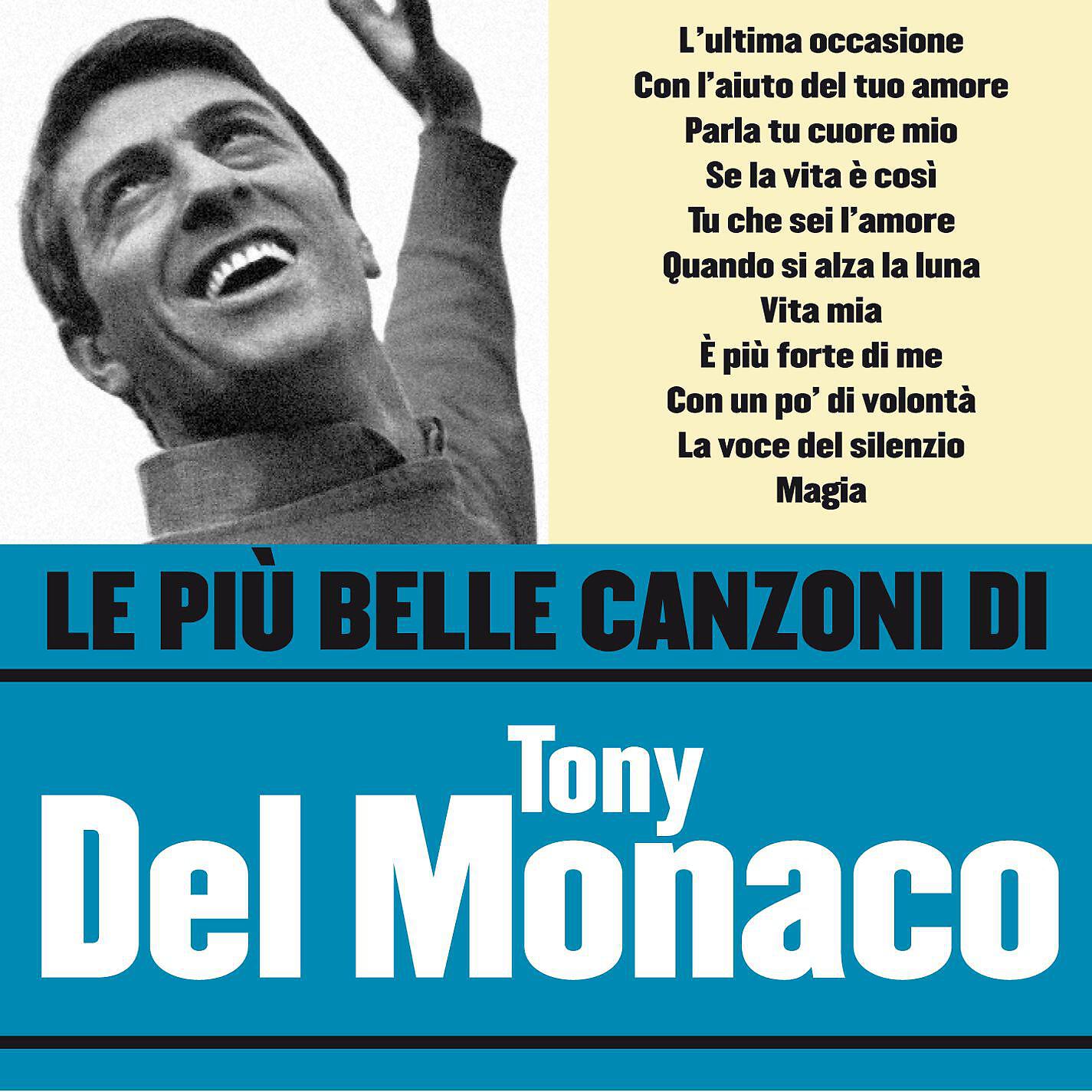 Релиз Le più belle canzoni di Tony del Monaco