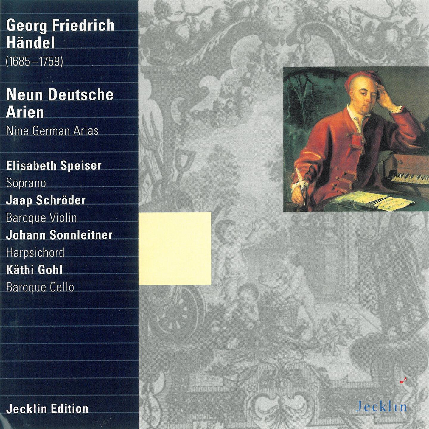 Релиз Georg Friedrich Händel: Neun deutsche Arien
