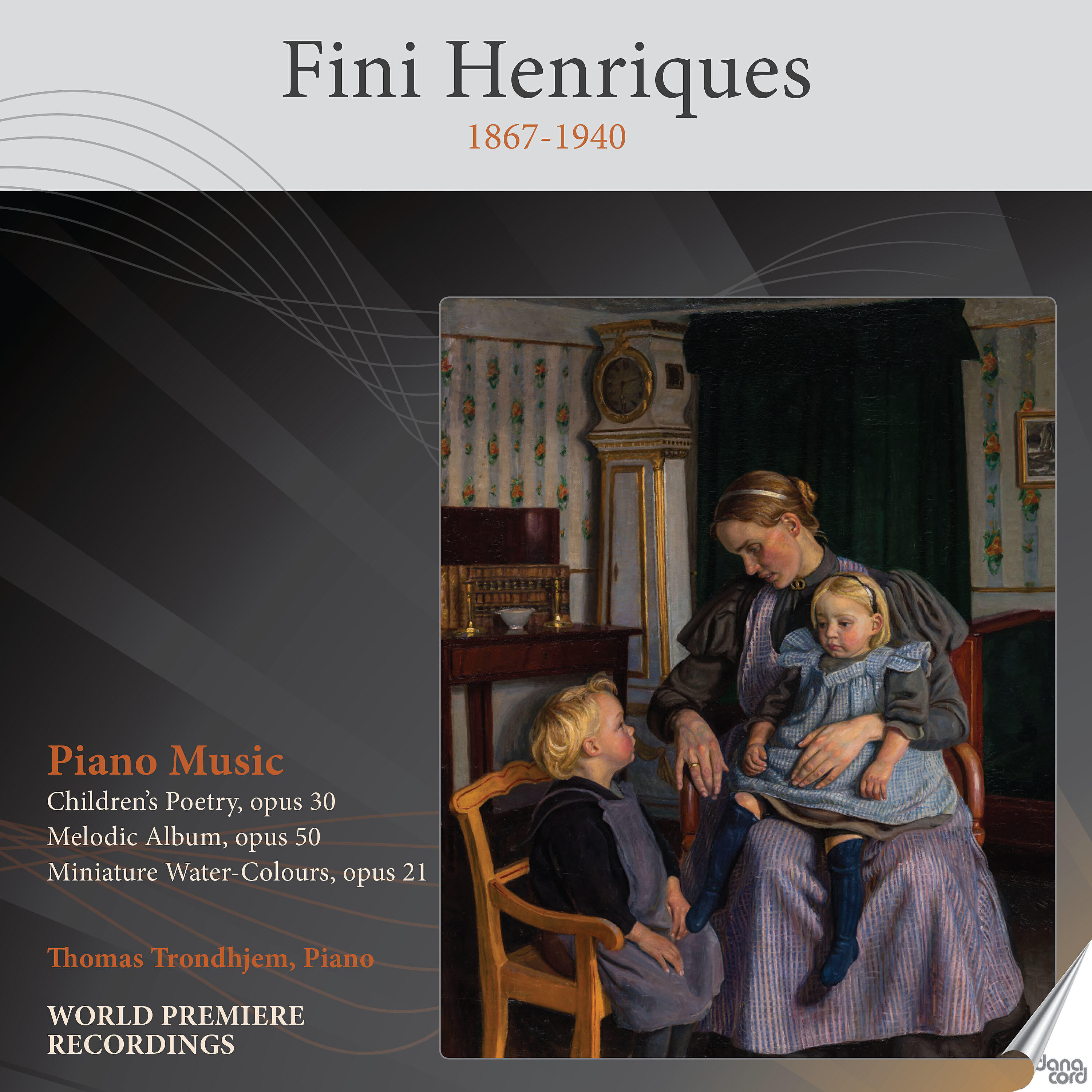 Релиз Fini Henriques: Piano Music