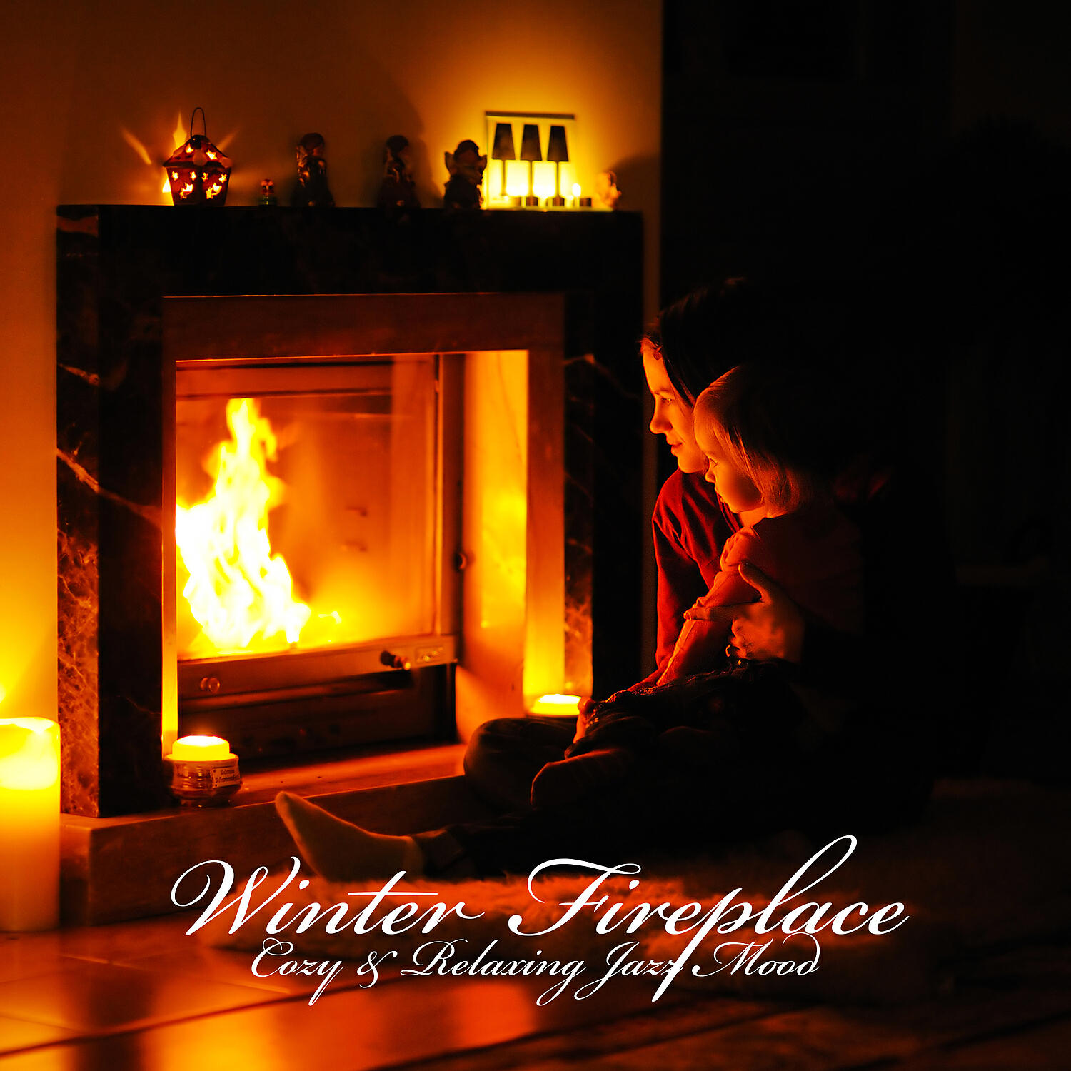 Релиз Winter Fireplace: Cozy & Relaxing Jazz Mood, Dinner Jazz, Smooth Jazz Chillout Lounge