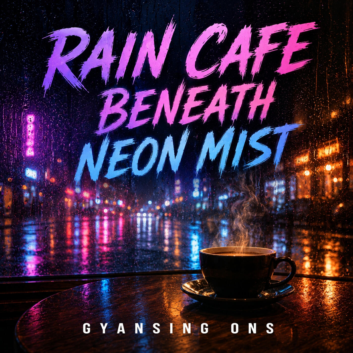 Релиз Rain Cafe Beneath Neon Mist