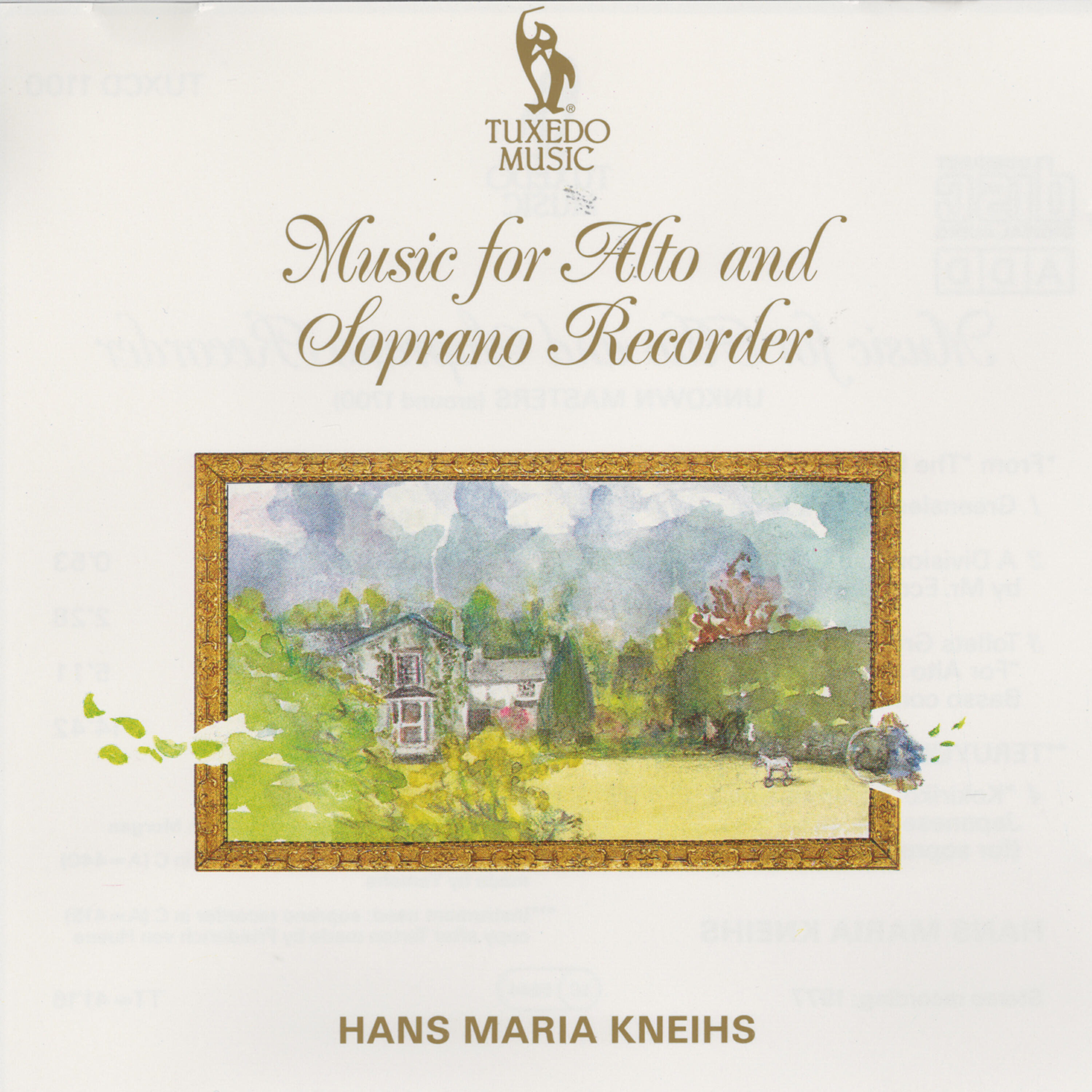 Релиз Music for Alto and Soprano Recorder
