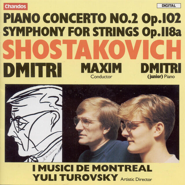 Релиз Shostakovich: Piano Concerto No. 2 / Symphony for Strings