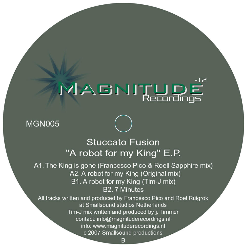 Релиз A Robot For My King EP