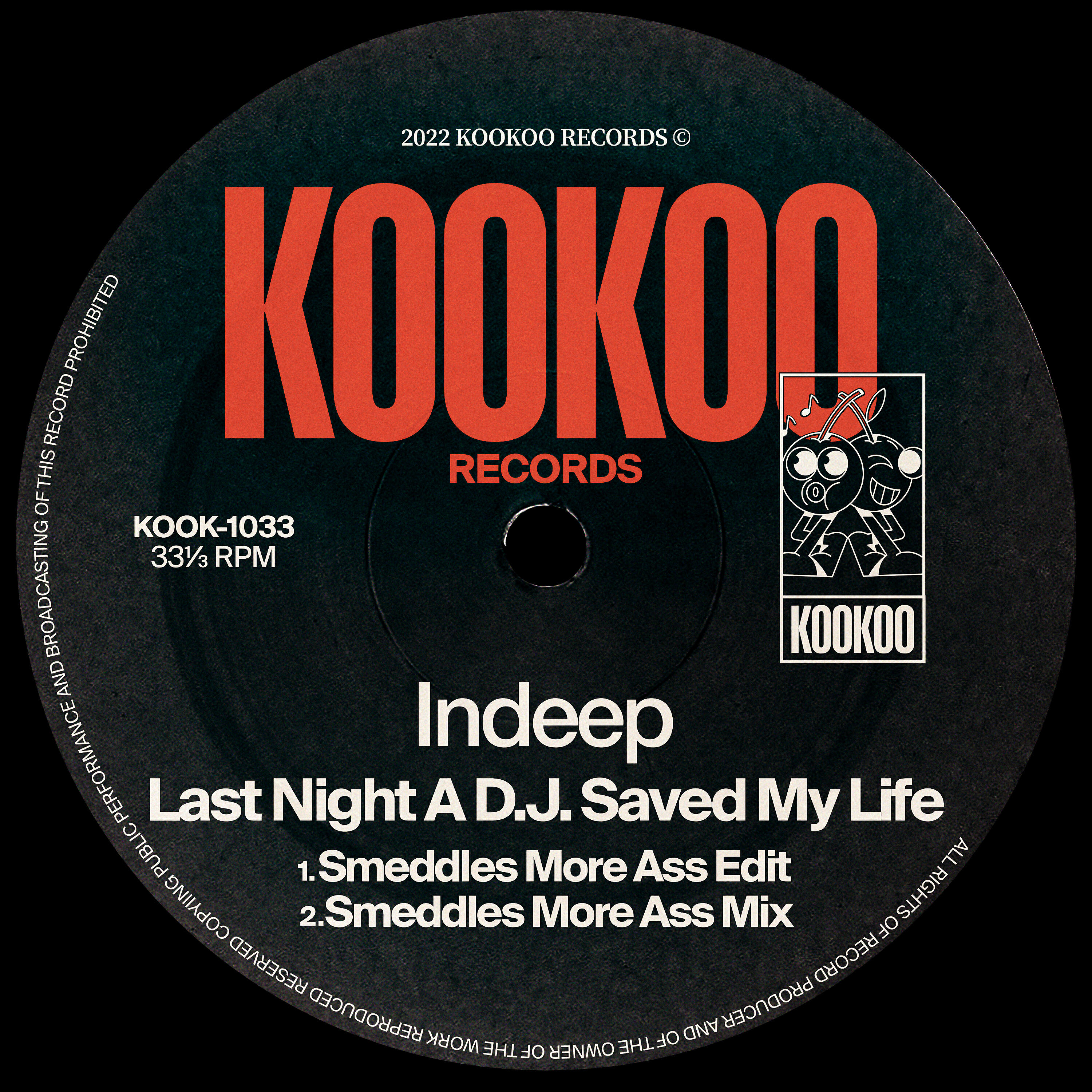 Релиз Last Night a D.J. Saved My Life (Smeddles More Ass Mix)