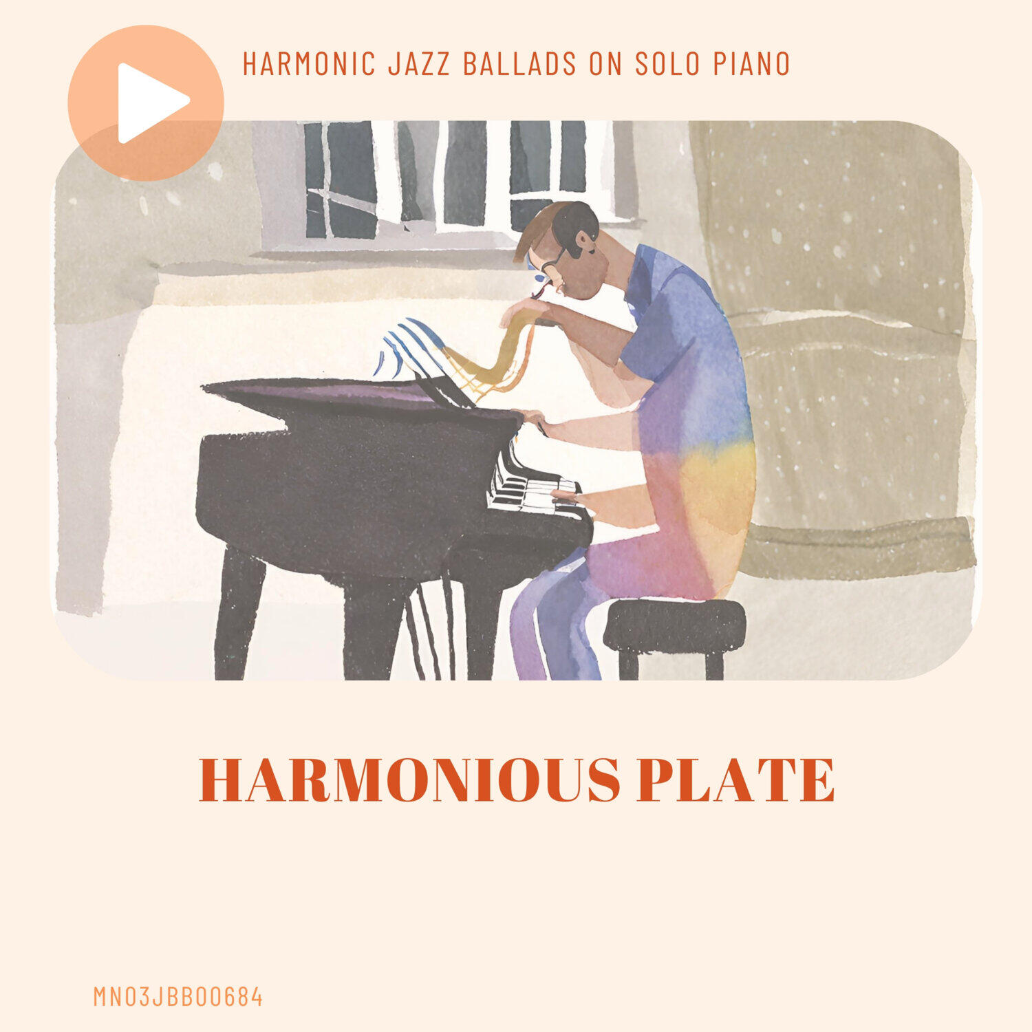 Релиз Harmonious Plate: Harmonic Jazz Ballads on Solo Piano