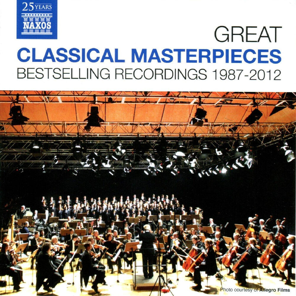 Релиз Great Classical Masterpieces | Bestselling Recordings 1987 - 2012