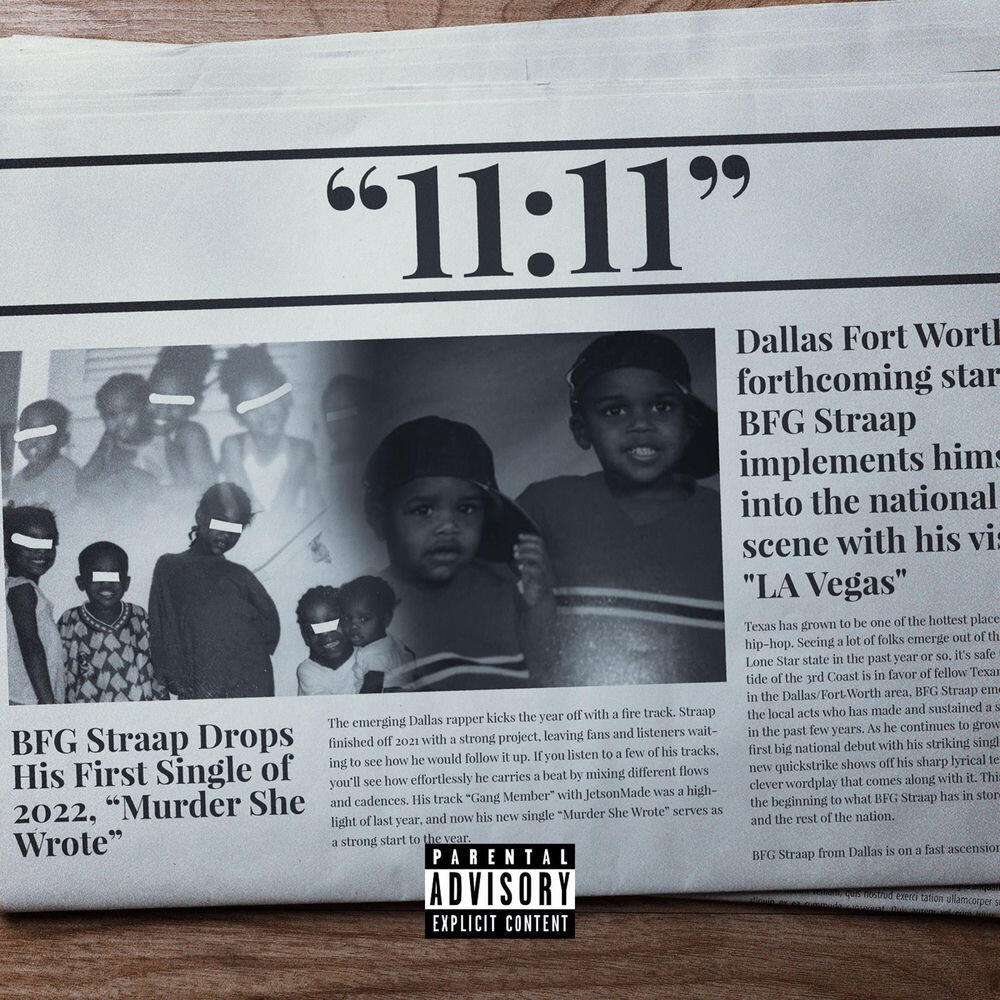 Альбом 11:11 - BFG Straap, SSG Splurge, bigxthaplug, LilCJ Kasino