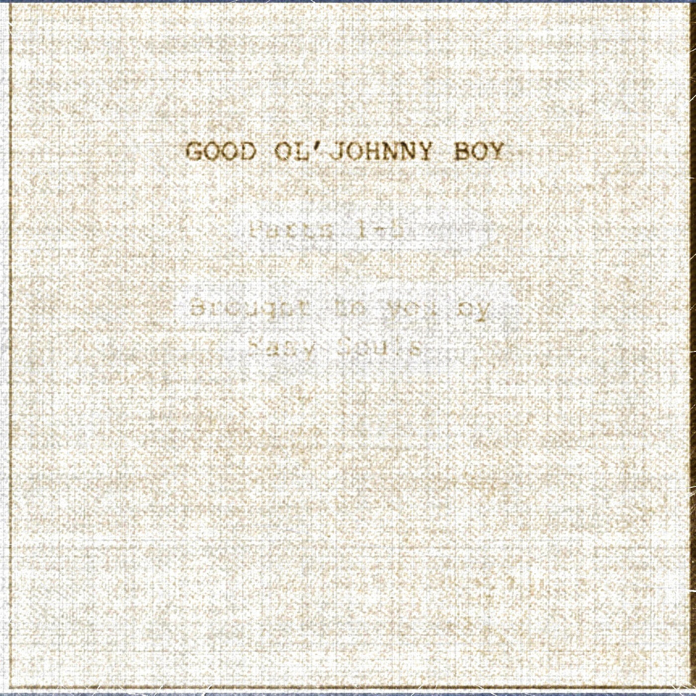 Релиз Good Ol' johnny Boy