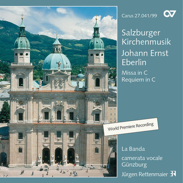Релиз Johann Ernst Eberlin: Salzburger Kirchenmusik