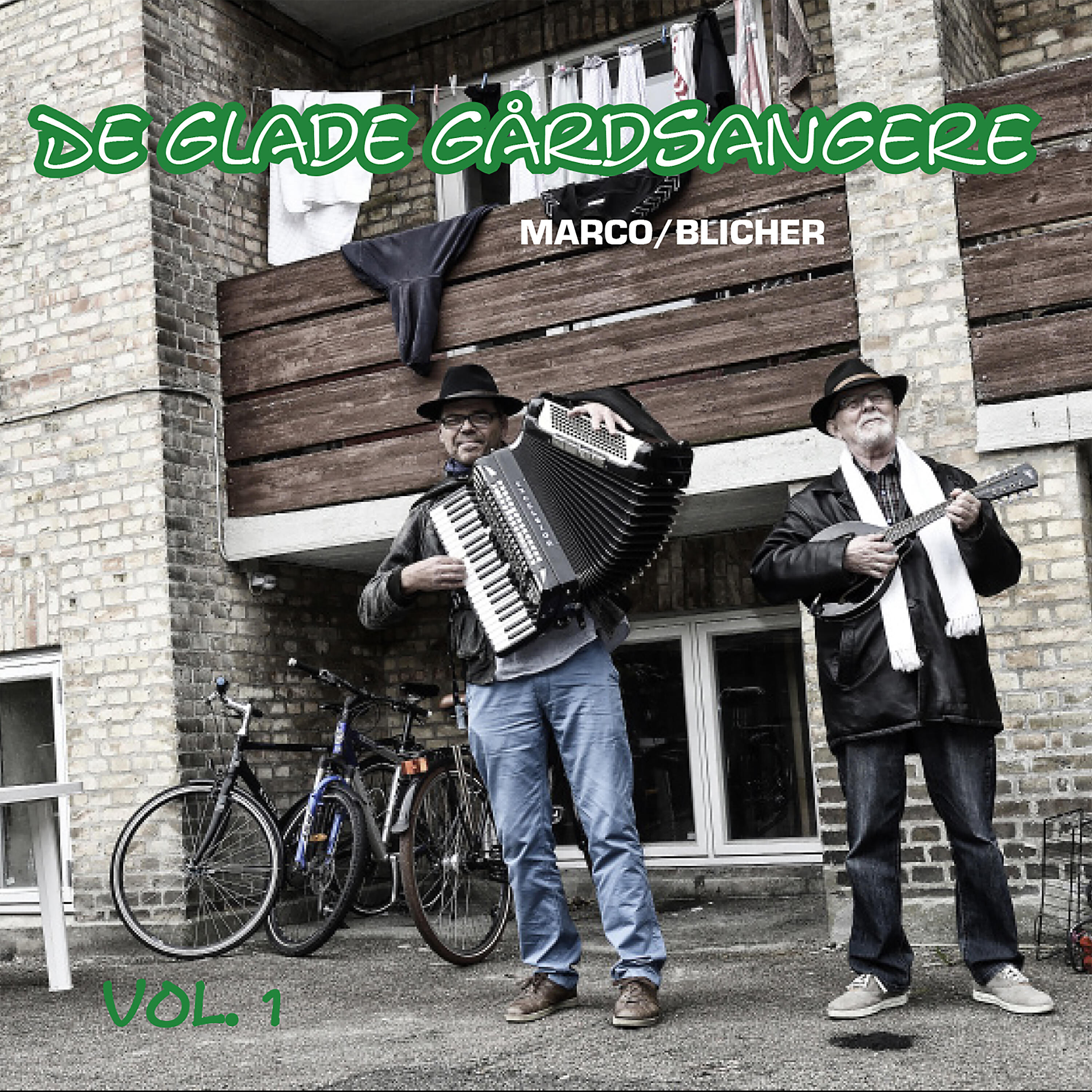 Релиз De glade gårdsangere