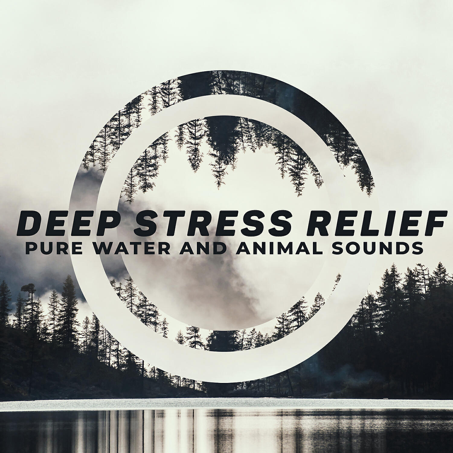Релиз Deep Stress Relief: Pure Water and Animal Sounds - Calming Rain Music, Sea Waves, Cave Water, Relaxing Birds and Crickets Sounds