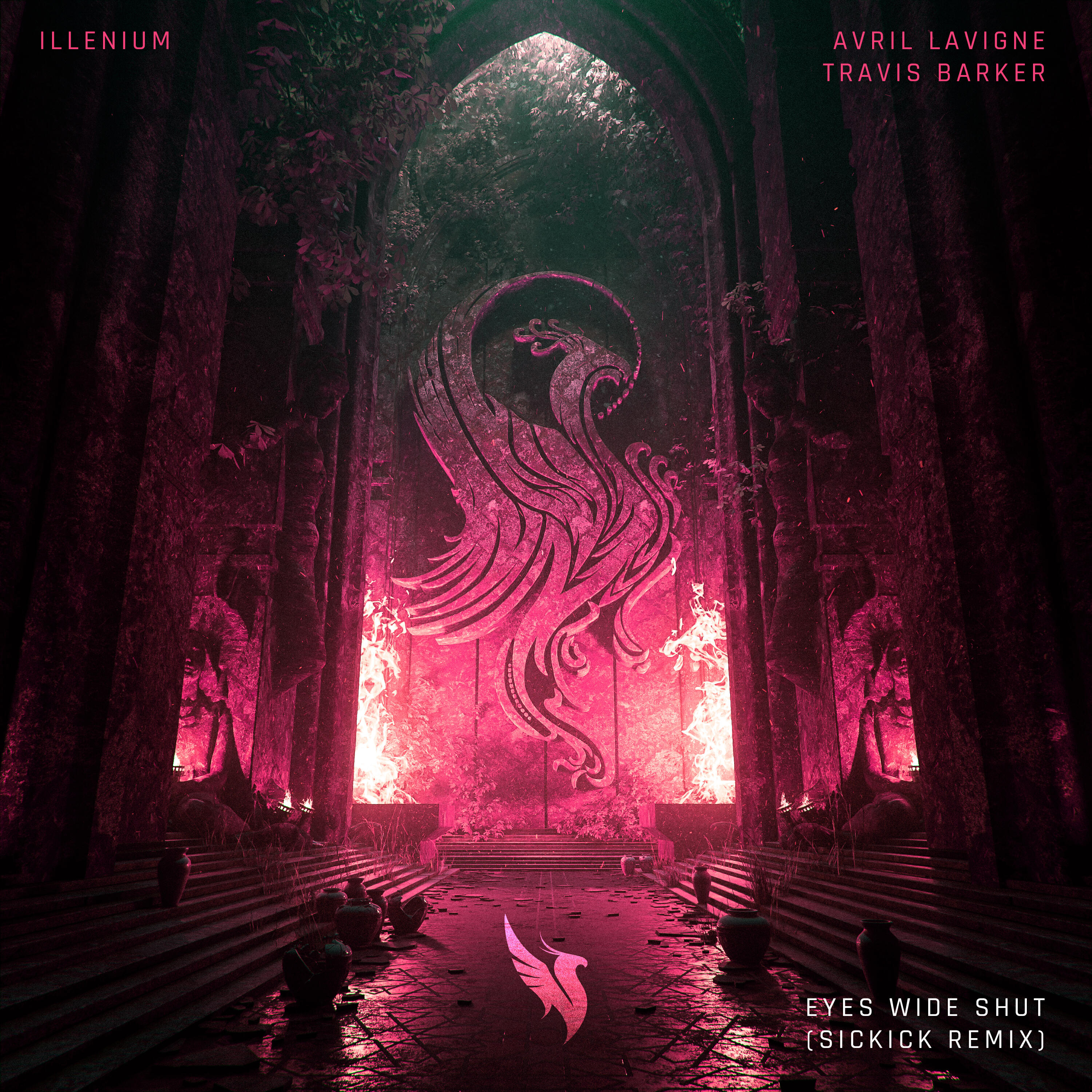 Трек Eyes Wide Shut (feat. Travis Barker) [Sickick Remix]