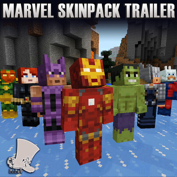 Релиз Marvel Minecraft Trailer
