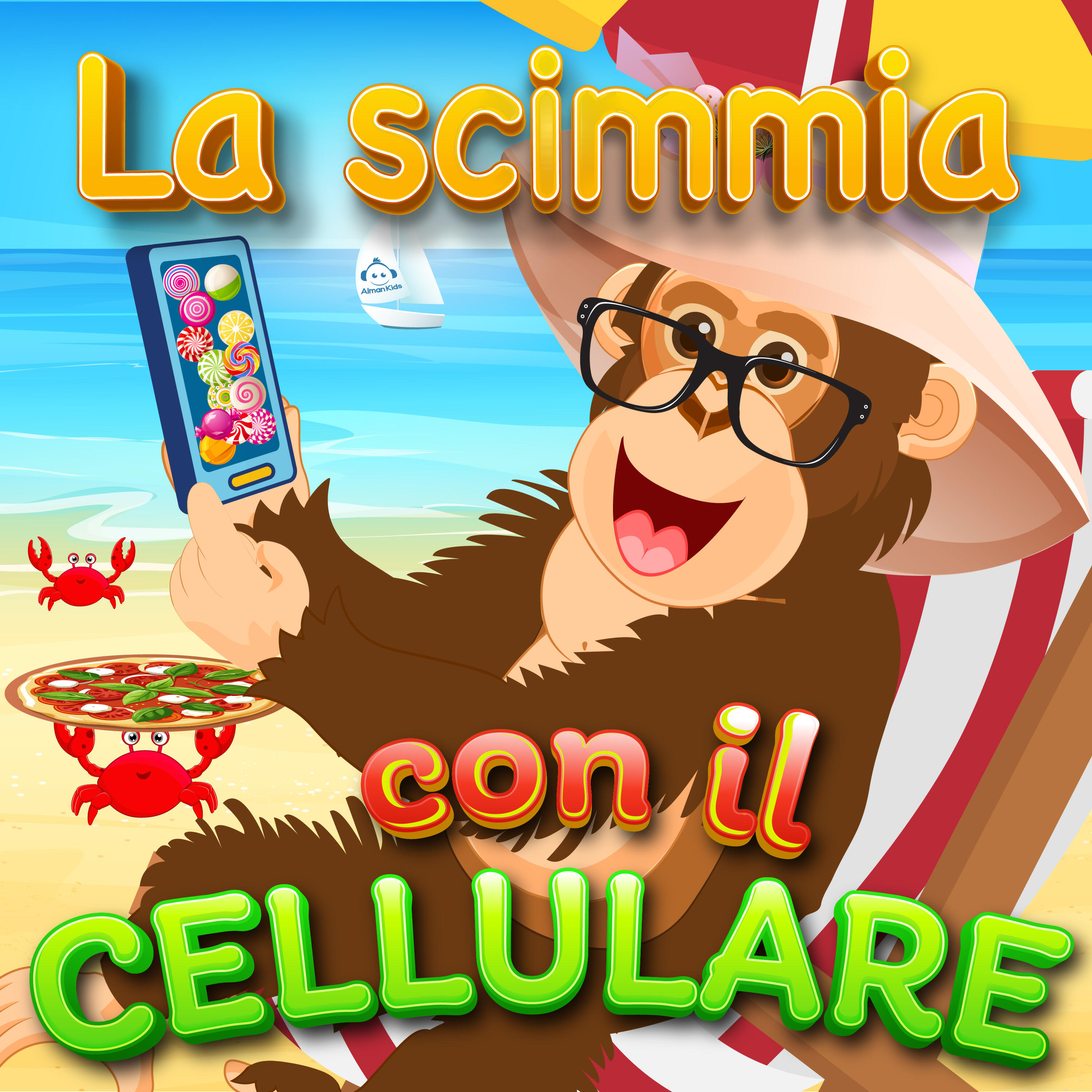 Релиз La scimmia con il cellulare