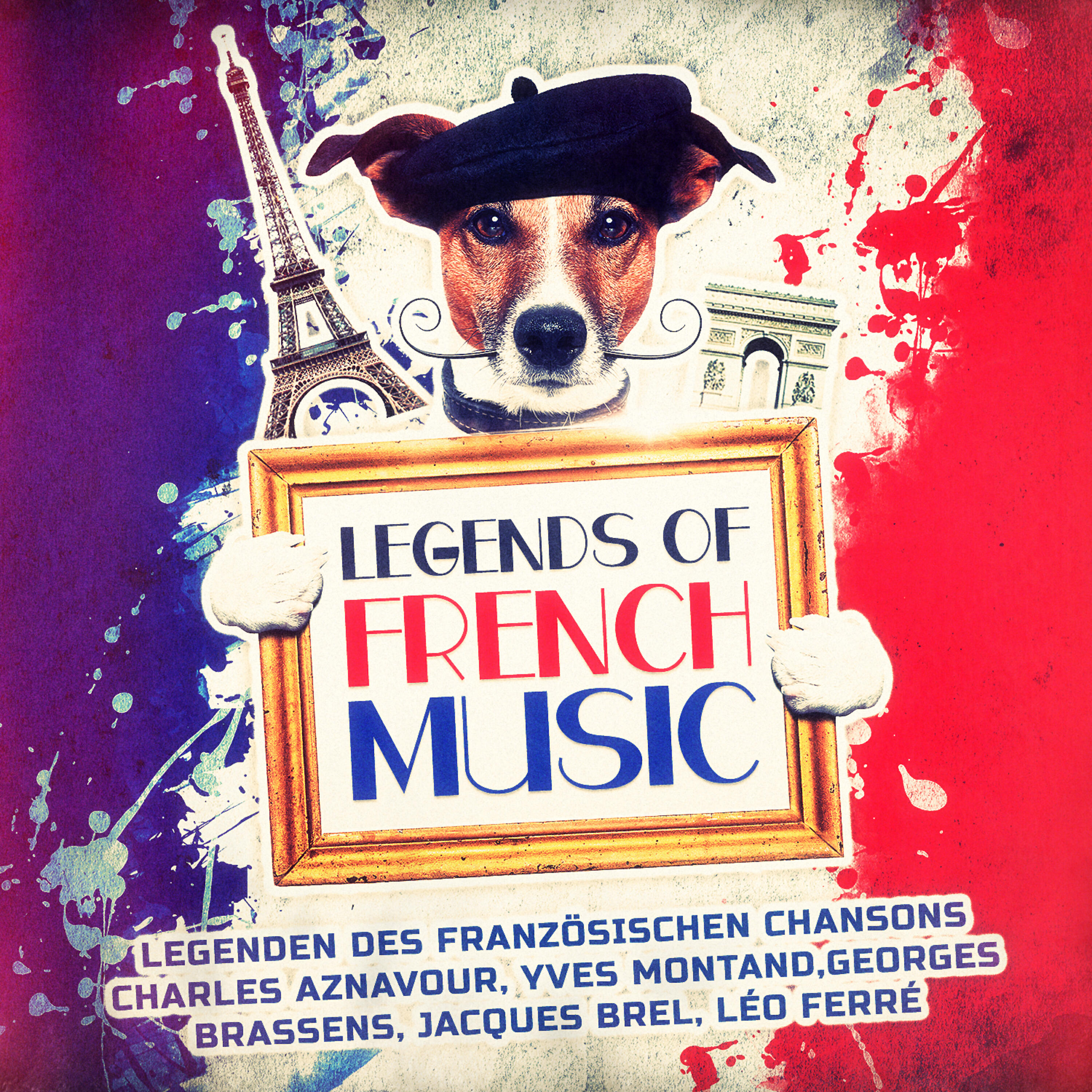 Релиз Legenden des französischen Chansons (Charles Aznavour, Yves Montand,Georges Brassens, Jacques Brel, Léo Ferré)