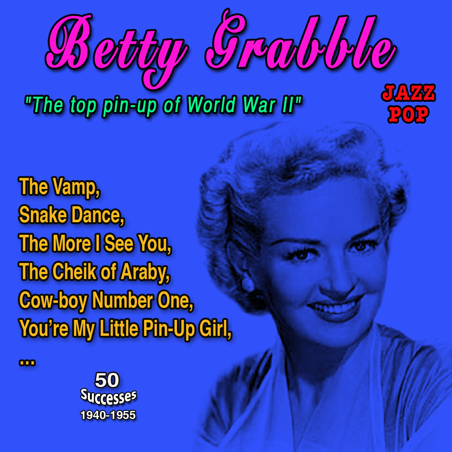 Релиз Betty Grable "The Top Pin-Up of World War II"