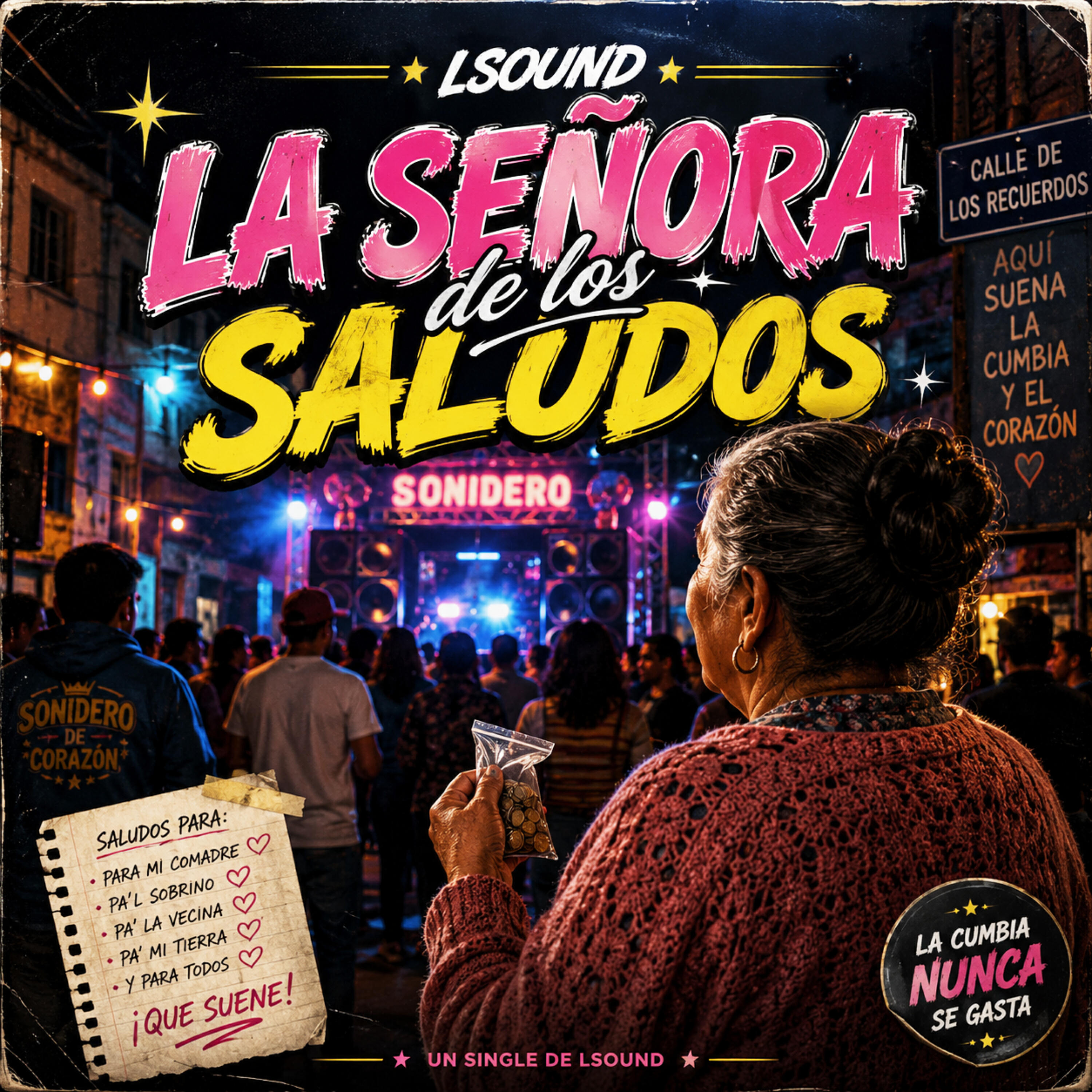 Релиз La Señora de los Saludos