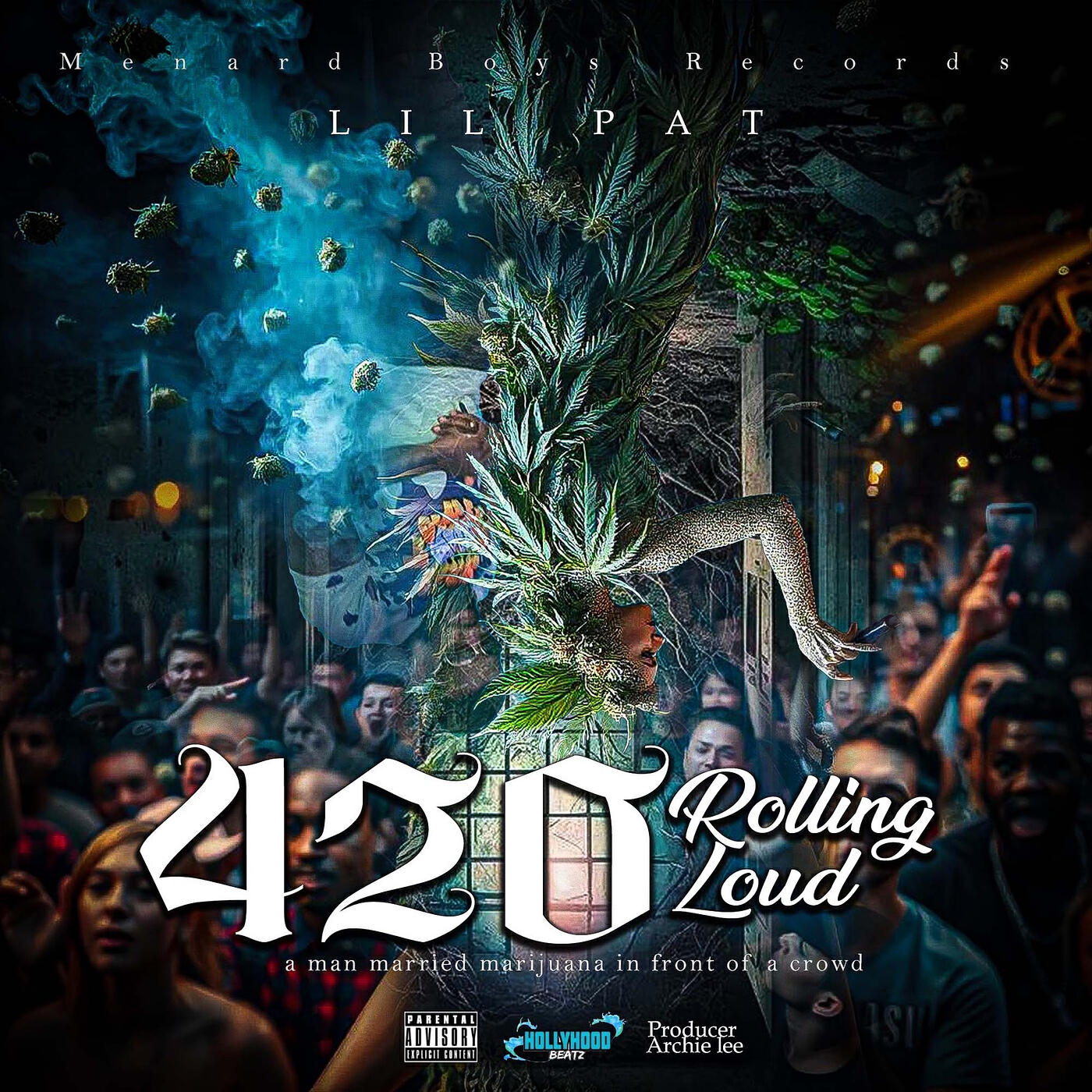Релиз 420 Rolling Loud a Man Married Marijuana in Front of a Crowd