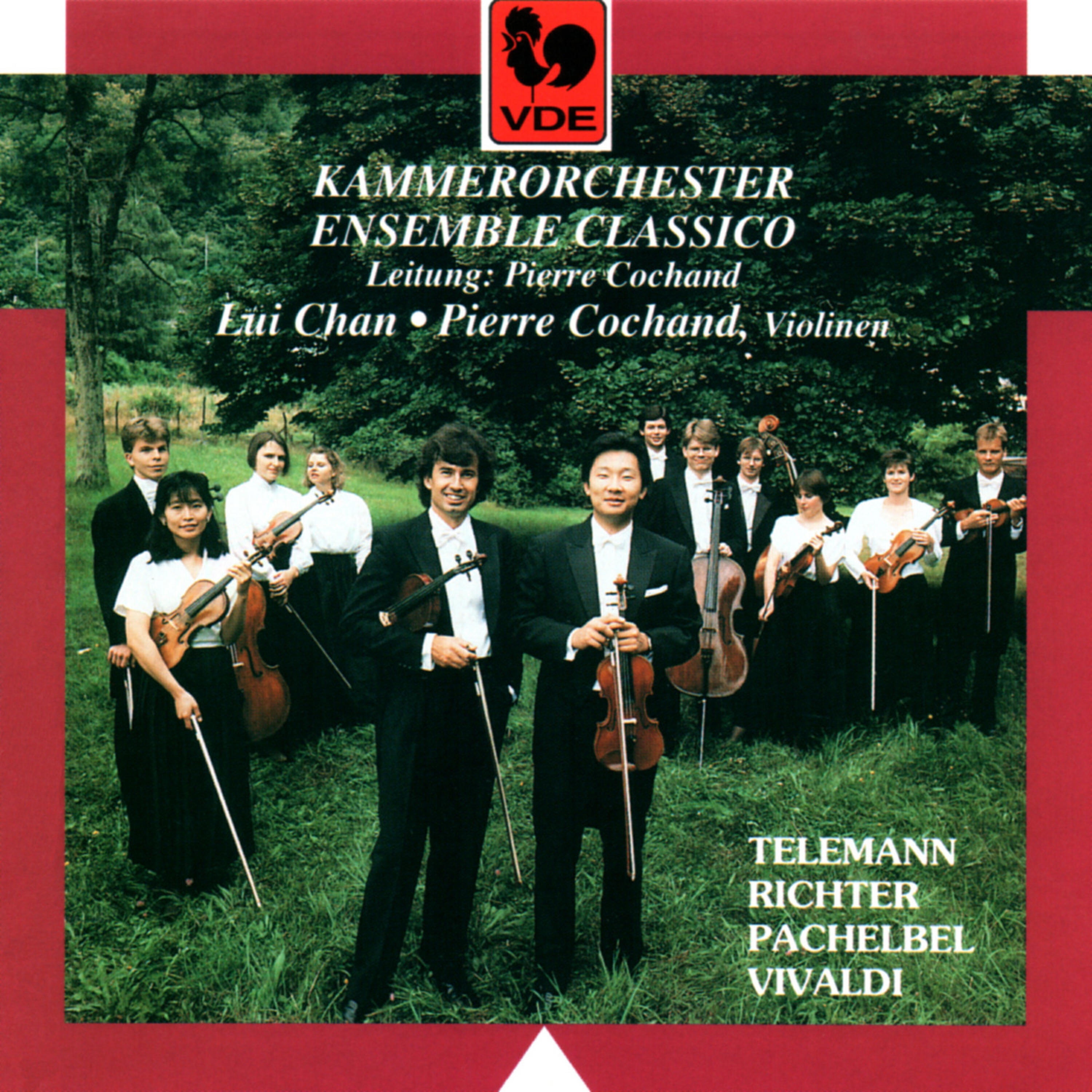 Релиз Telemann: Burlesque de Don Quixotte – Vivaldi: Concerto for 2 Violins in A Minor, RV 522 – Pachelbel: Canon in D Major – Richter: Symphony in G Major