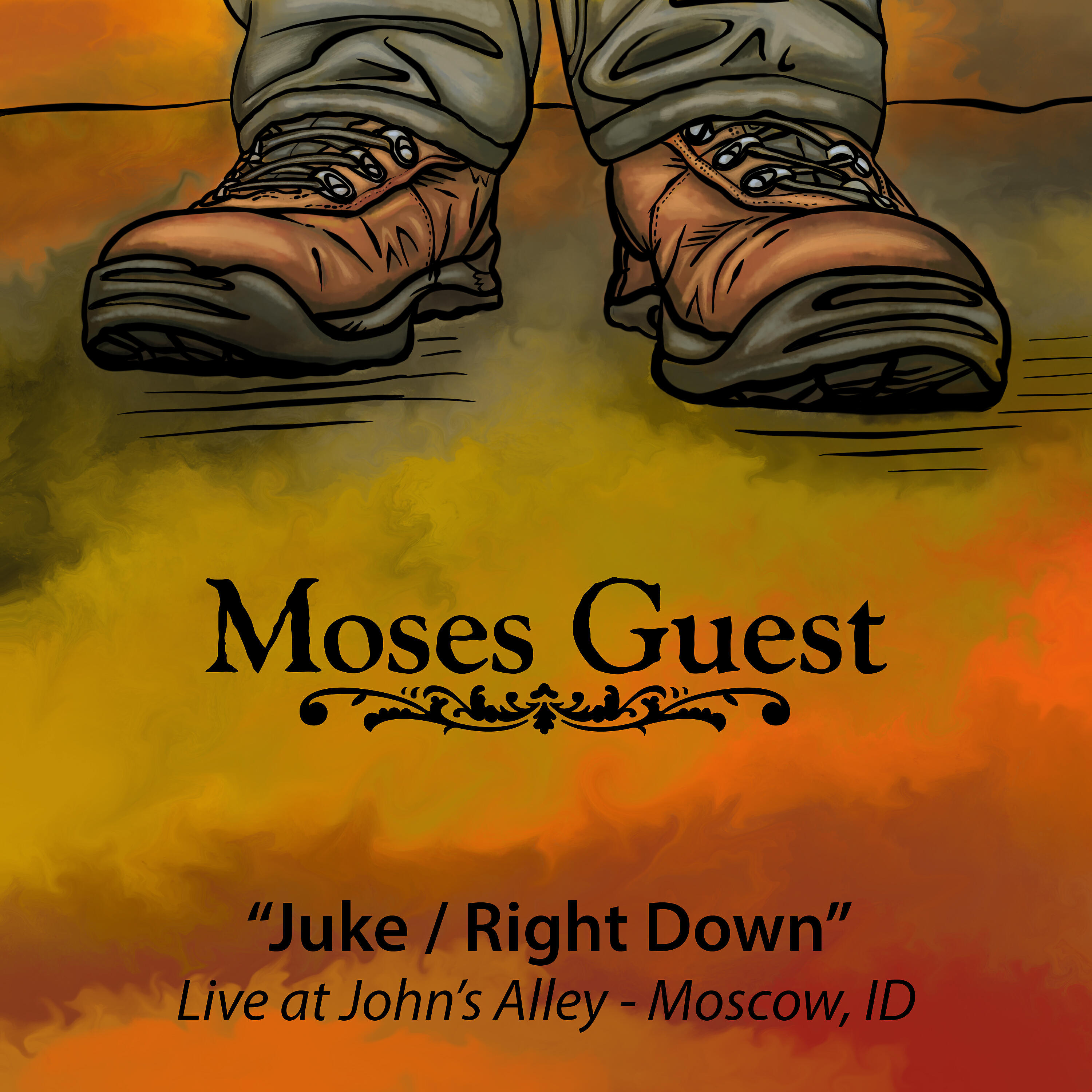 Релиз Juke/Right Down - Live 6.21.07 - Johns Alley Moscow, Idaho