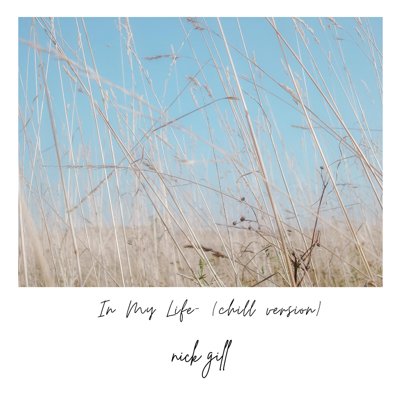 Релиз In My Life (Chill Version)