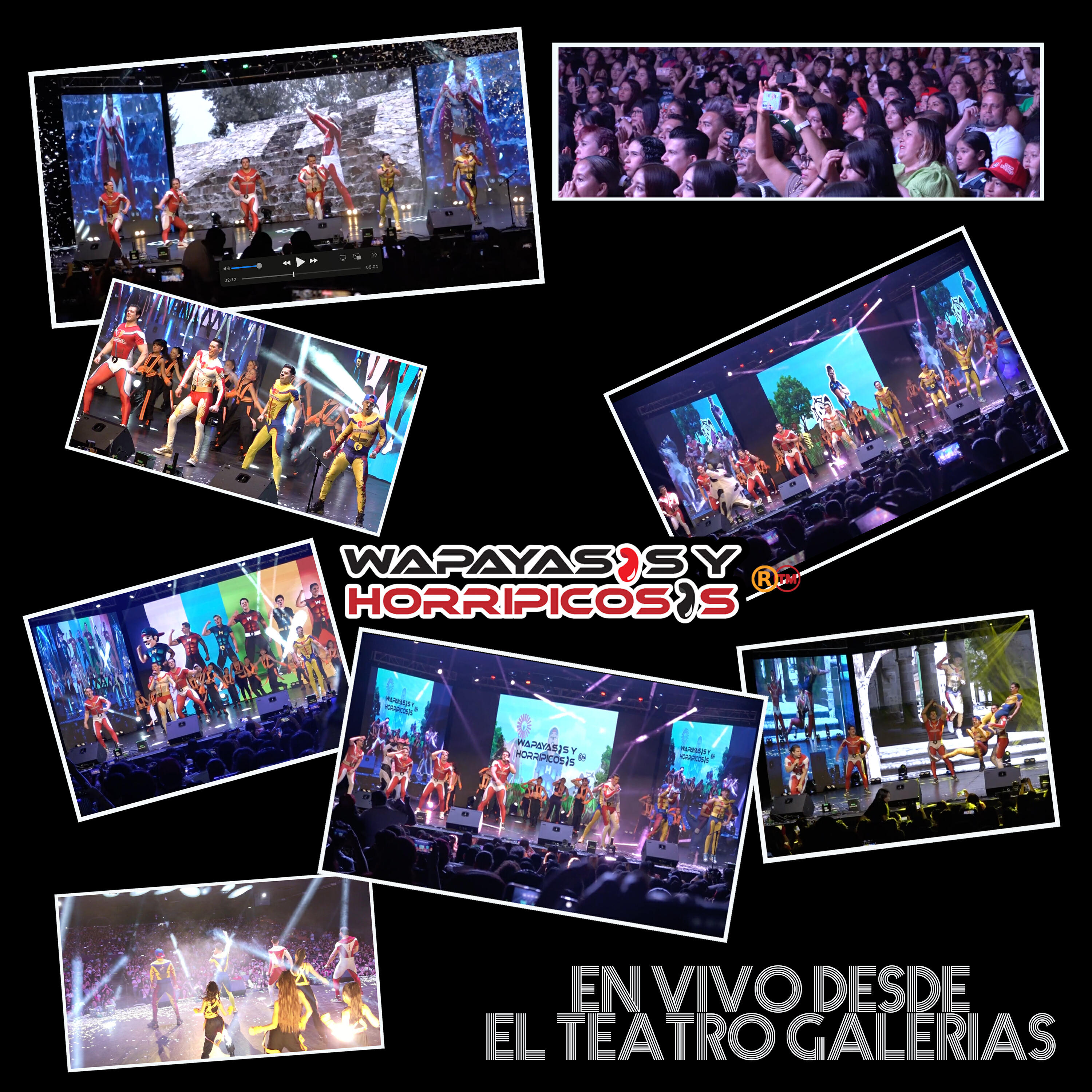 Релиз Wapayasos y Horripicosos en Vivo Desde el Teatro Galerias