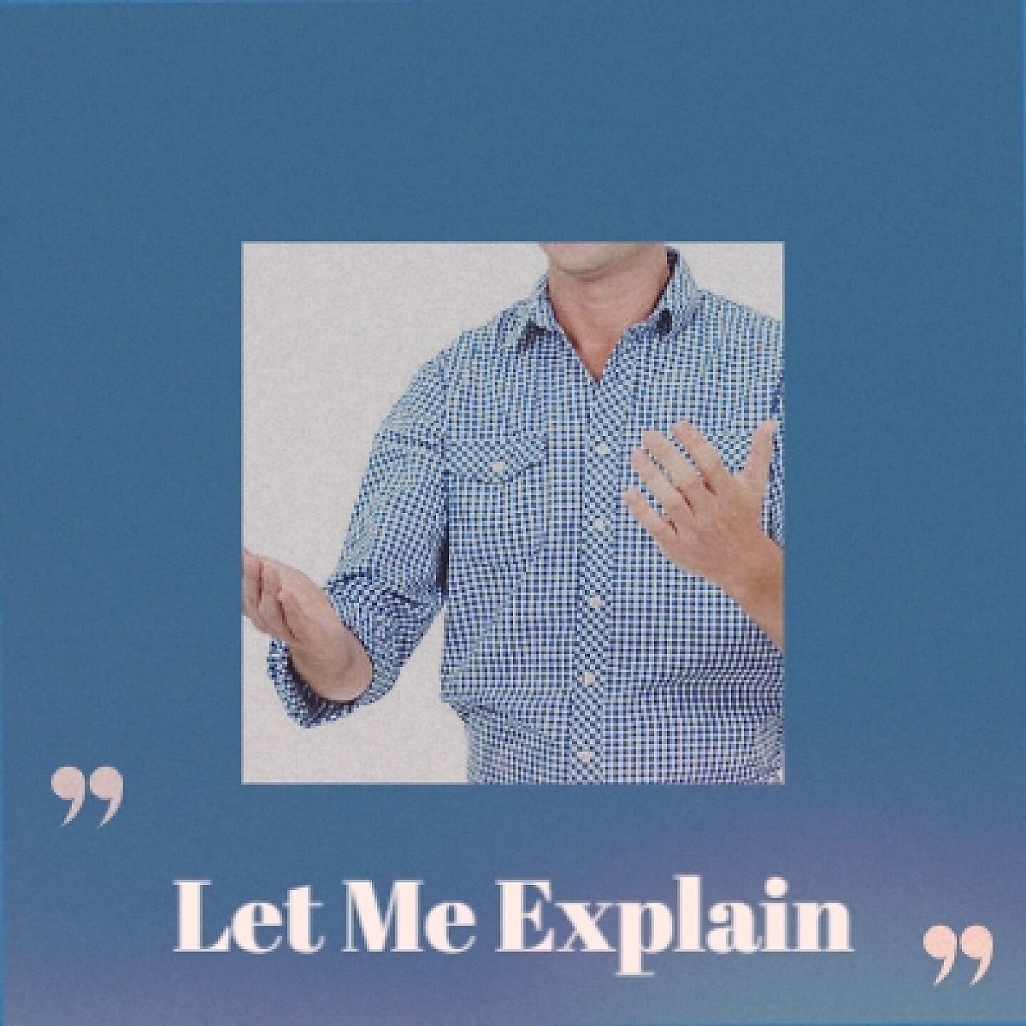 Релиз Let Me Explain