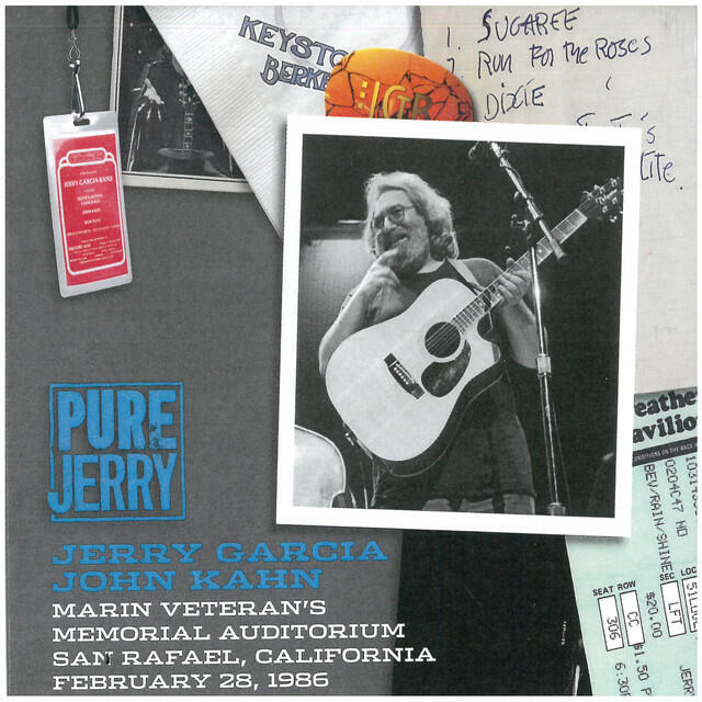 Релиз Pure Jerry: Marin Veteran's Memorial Auditorium, San Rafael, California, February 28, 1986